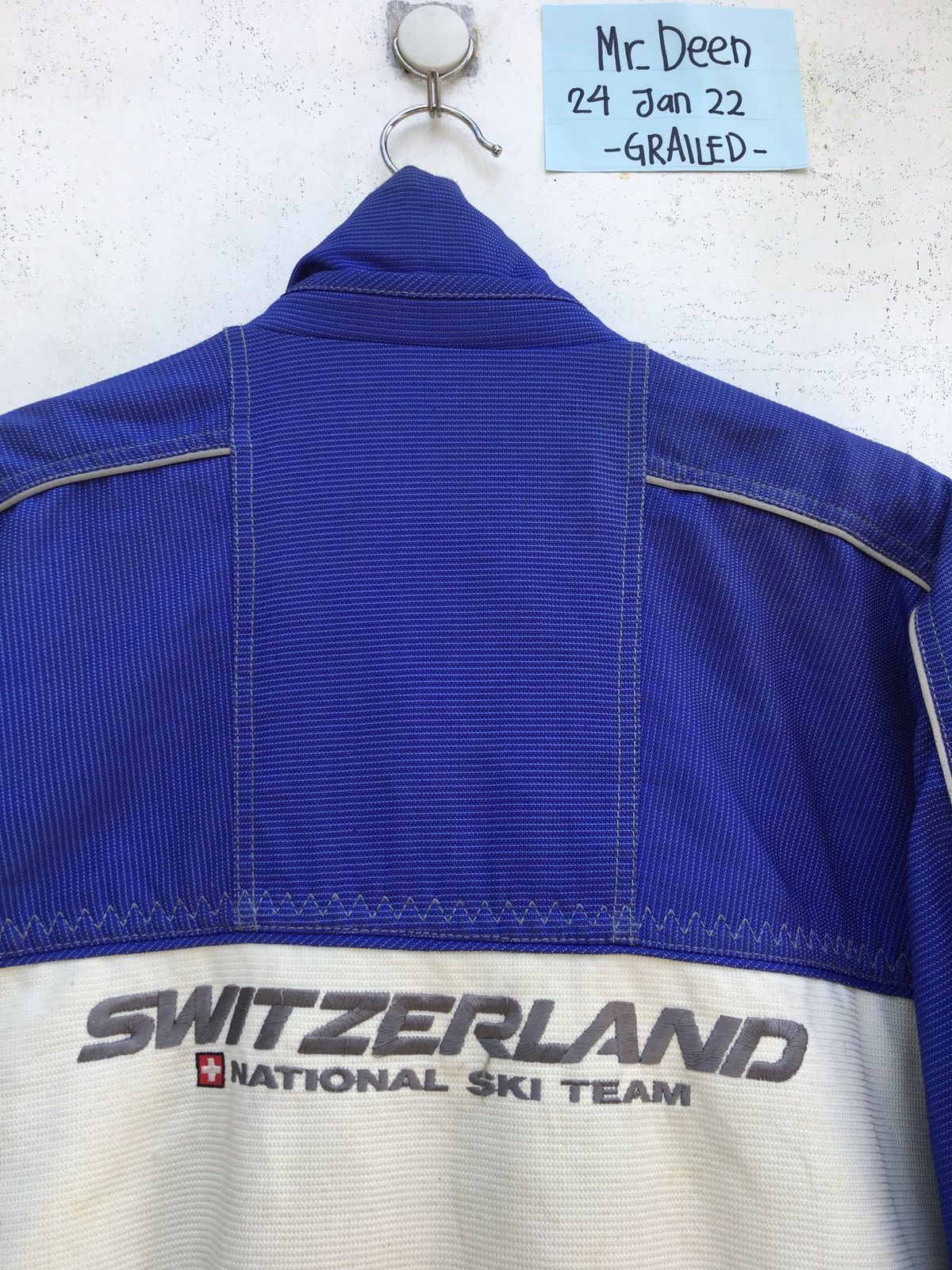 Descente Vintage Switzerland National Team DESCENTE Ski Jacket Size US L / EU 52-54 / 3 - 20 Thumbnail