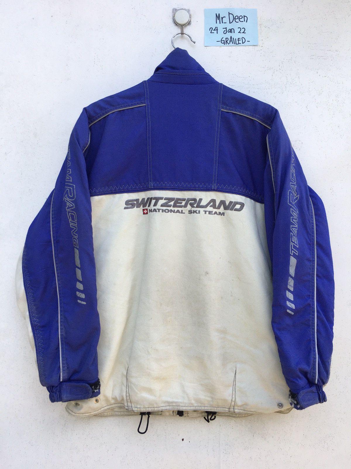 Descente Vintage Switzerland National Team DESCENTE Ski Jacket Size US L / EU 52-54 / 3 - 17 Thumbnail