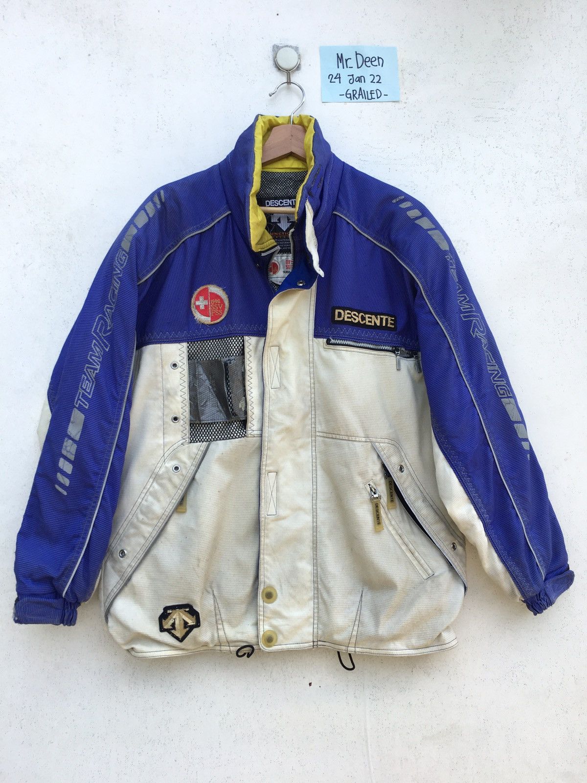 Descente Vintage Switzerland National Team DESCENTE Ski Jacket Size US L / EU 52-54 / 3 - 1 Thumbnail