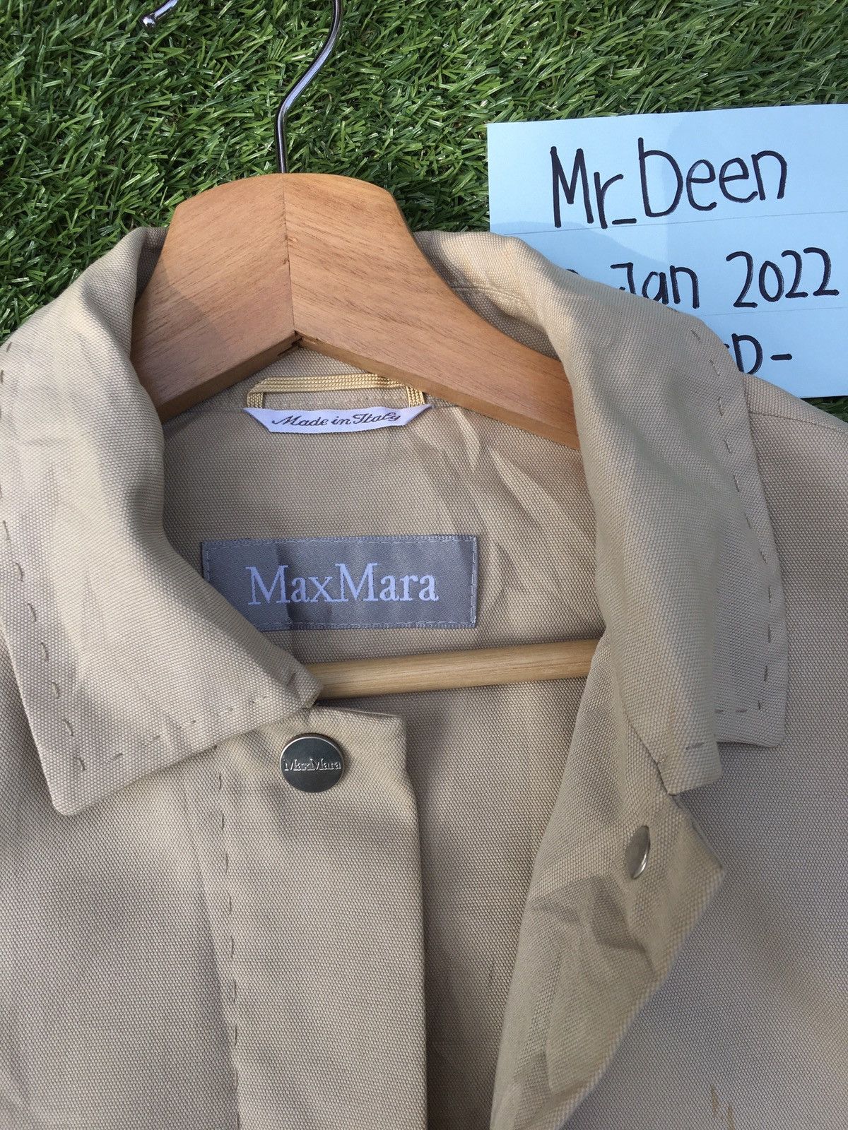 Max Mara Vintage Max Mara Cotton Buttons Jacket Size US M / EU 48-50 / 2 - 6 Thumbnail