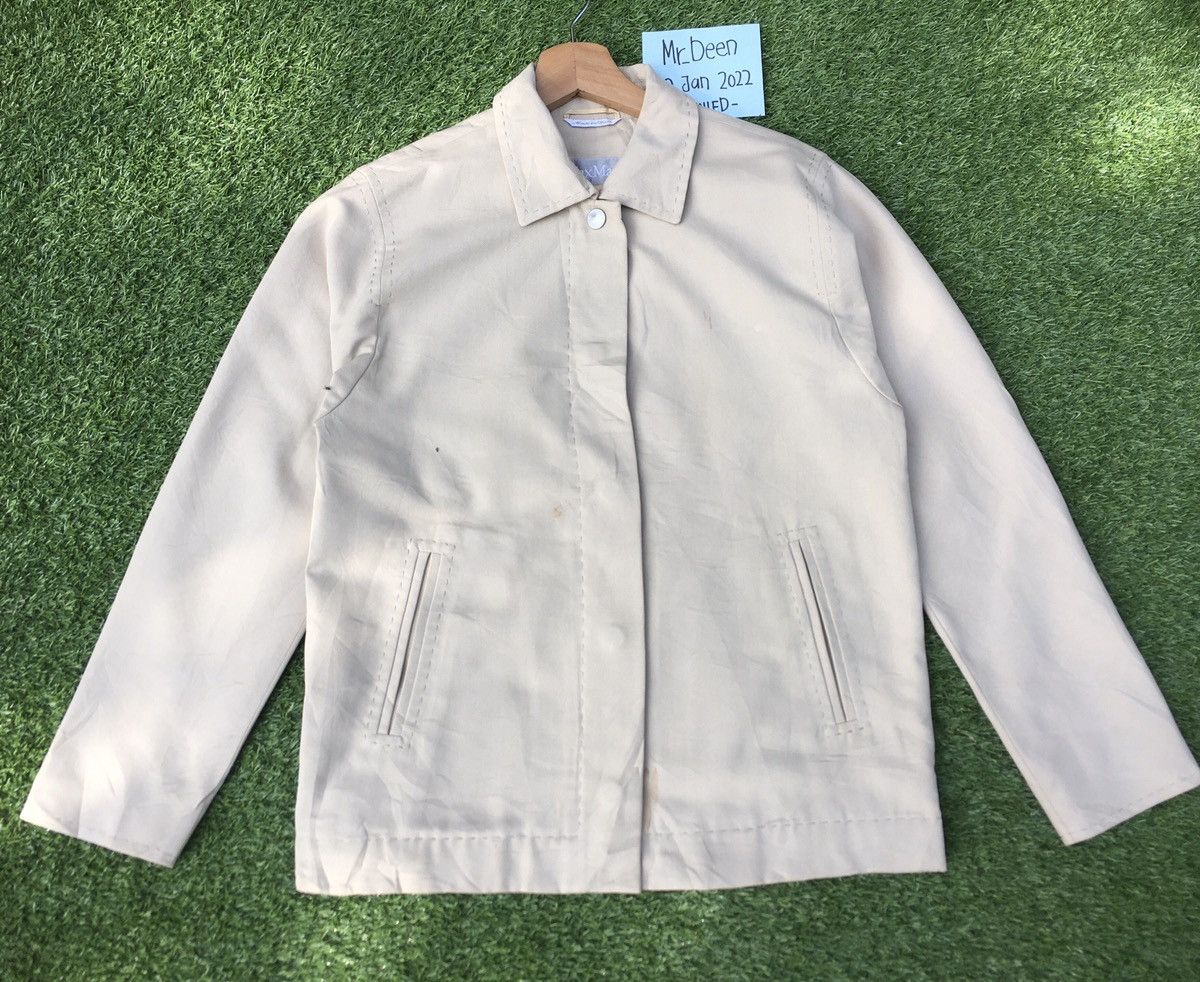 Max Mara Vintage Max Mara Cotton Buttons Jacket Size US M / EU 48-50 / 2 - 2 Thumbnail