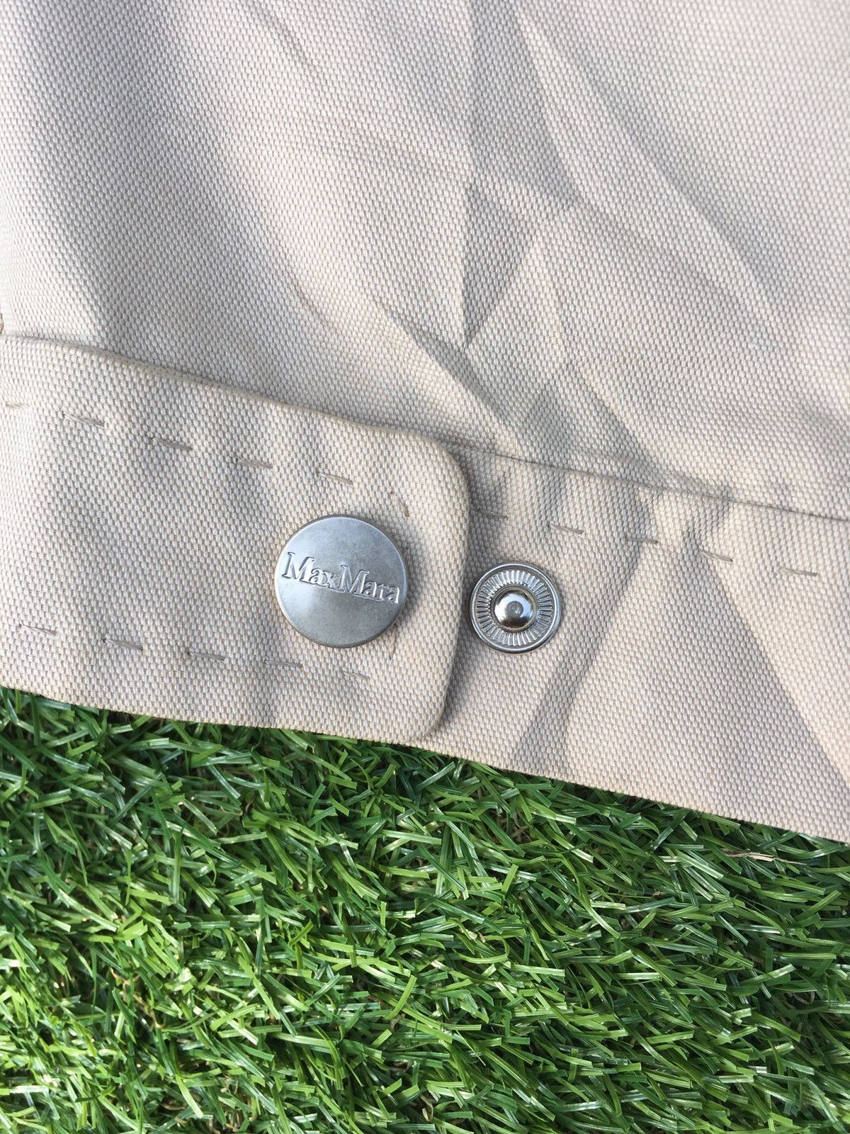 Max Mara Vintage Max Mara Cotton Buttons Jacket Size US M / EU 48-50 / 2 - 19 Thumbnail