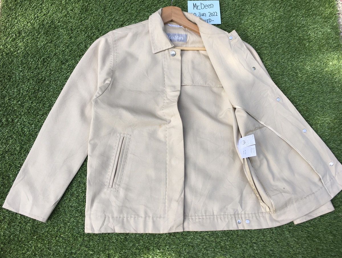 Max Mara Vintage Max Mara Cotton Buttons Jacket Size US M / EU 48-50 / 2 - 12 Thumbnail