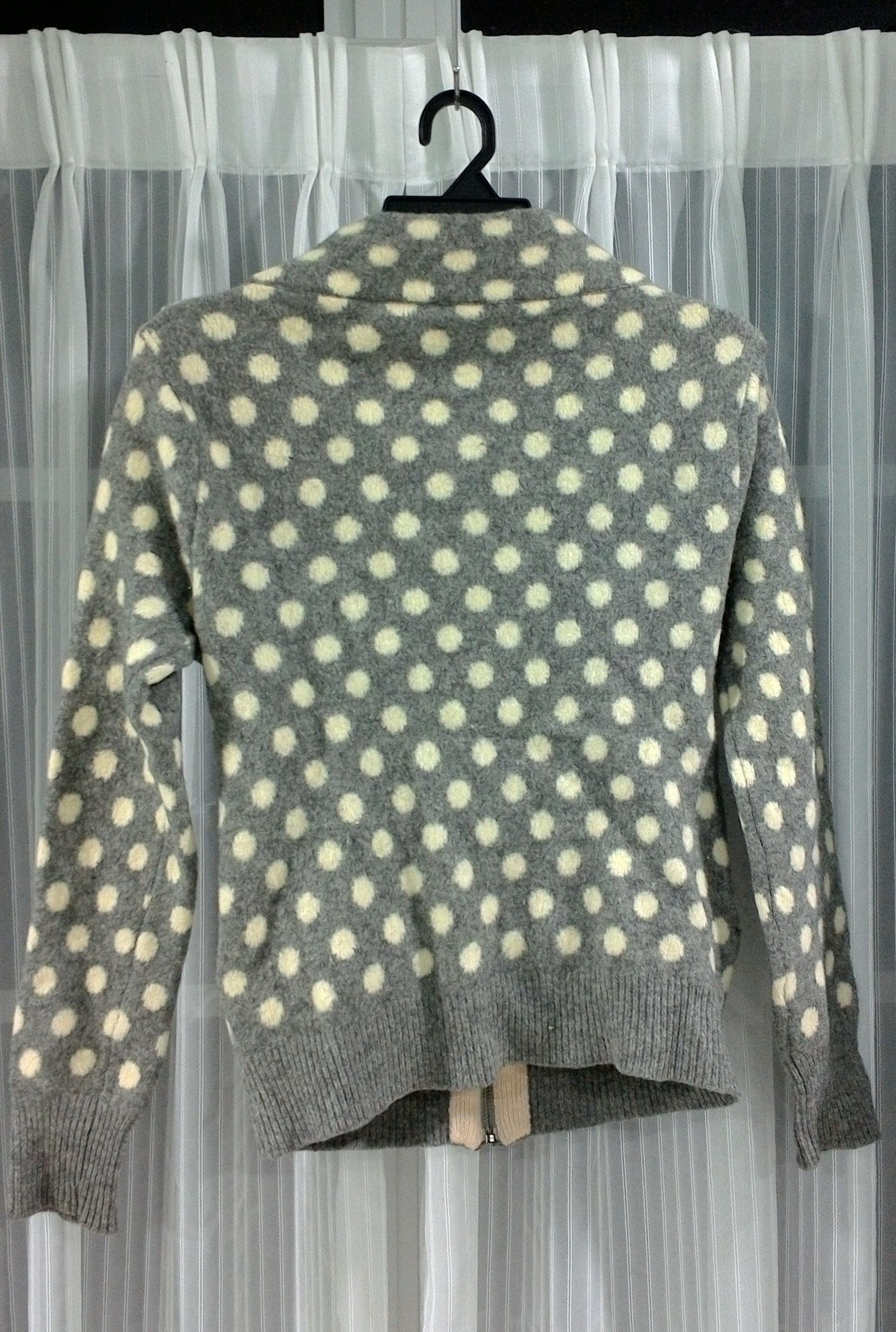 Issey Miyake Tsumori Chisato Polkadot By Issey Miyake Wool Grey Jacket Size US S / EU 44-46 / 1 - 3 Thumbnail