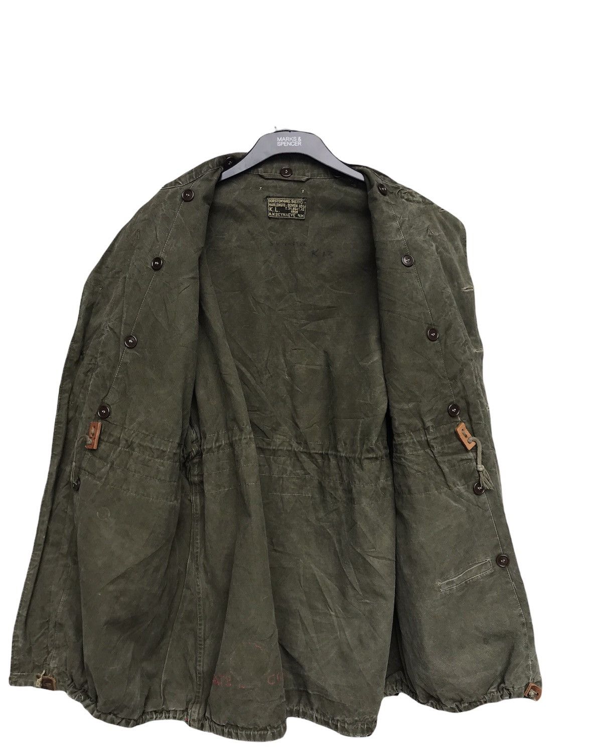 Vintage TRUE VINTAGE 1959 COLLECTABLE DUTCH MILITARY JACKET Size US M / EU 48-50 / 2 - 3 Thumbnail