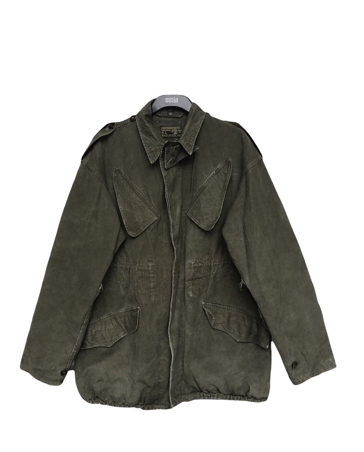 Vintage TRUE VINTAGE 1959 COLLECTABLE DUTCH MILITARY JACKET Size US M / EU 48-50 / 2 - 1 Thumbnail