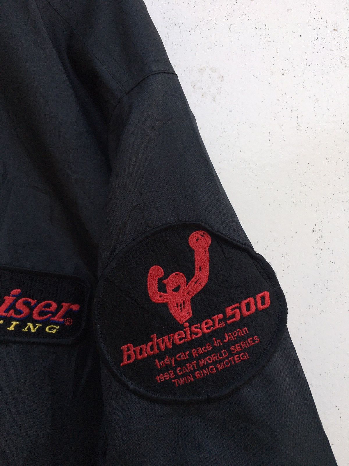 Budweiser Vintage 98 Budweiser Indy Car Race Jacket Size US L / EU 52-54 / 3 - 10 Thumbnail
