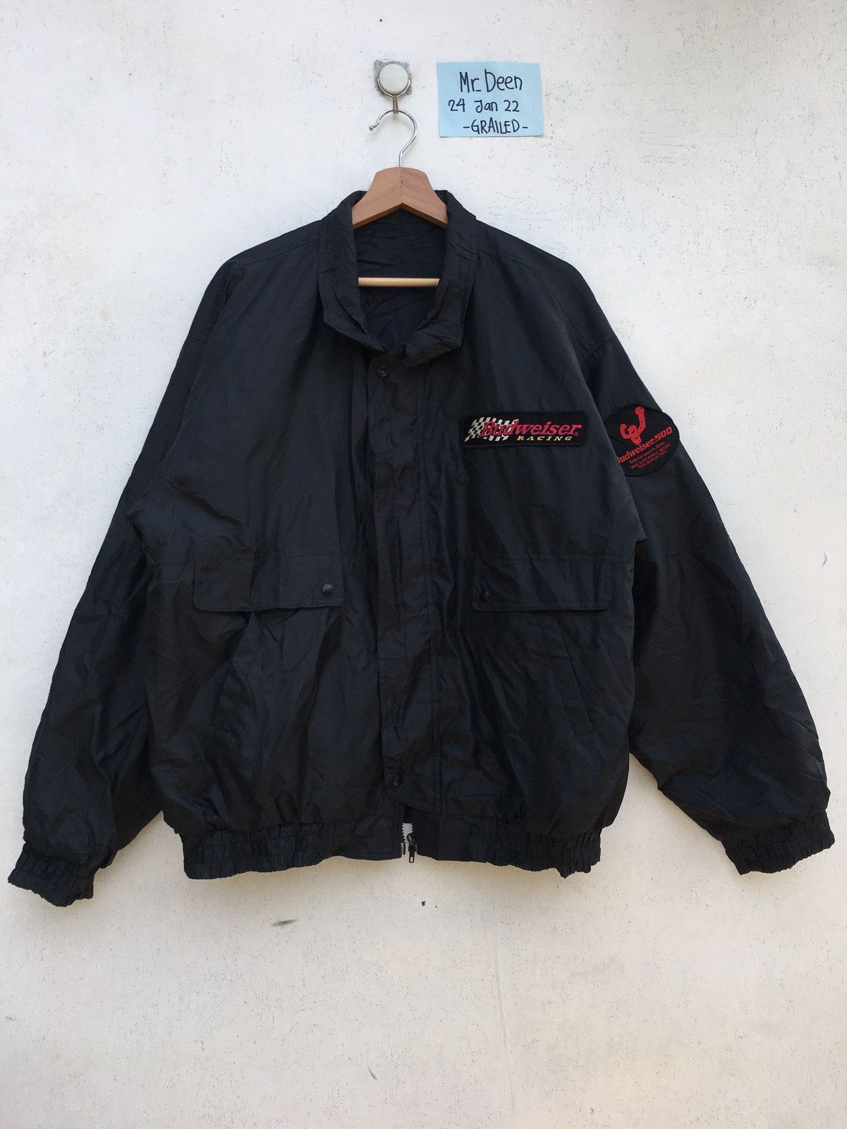 Budweiser Vintage 98 Budweiser Indy Car Race Jacket Size US L / EU 52-54 / 3 - 2 Thumbnail