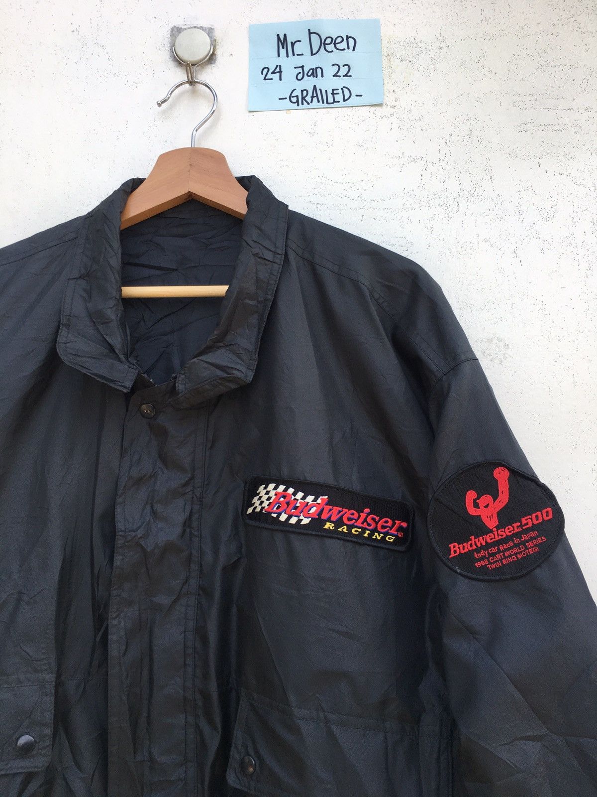 Budweiser Vintage 98 Budweiser Indy Car Race Jacket Size US L / EU 52-54 / 3 - 7 Thumbnail
