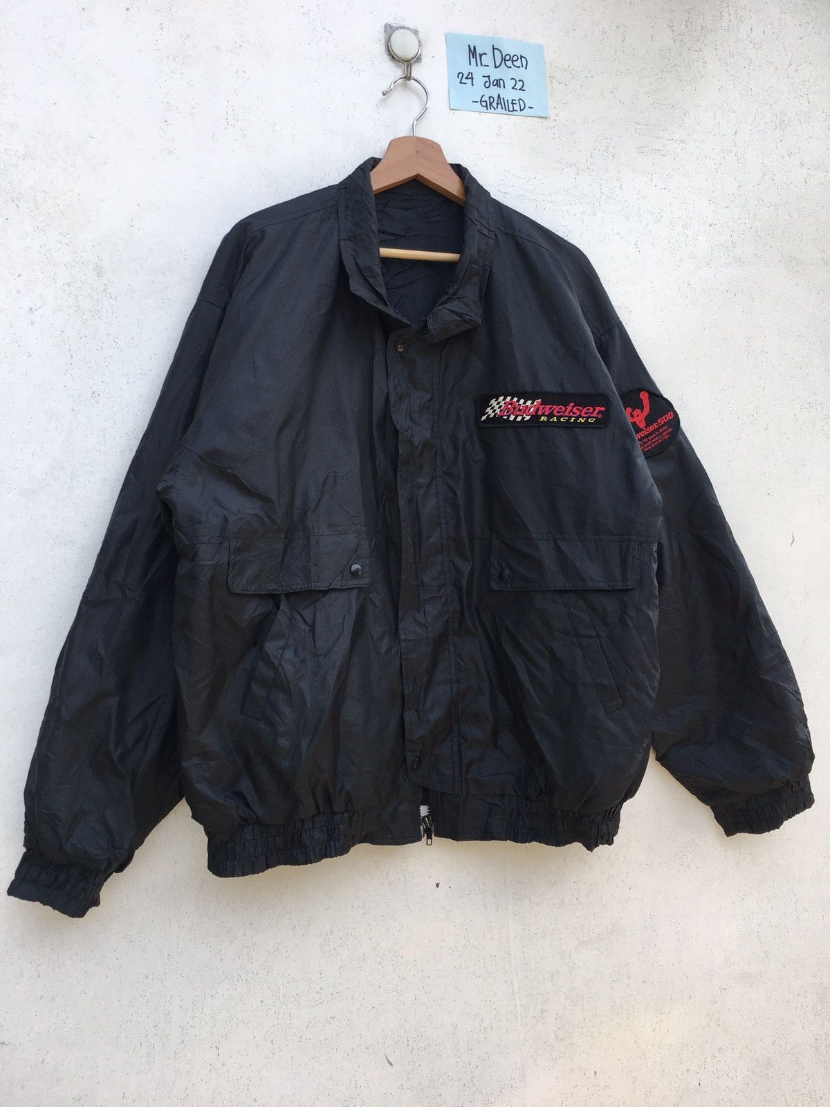 Budweiser Vintage 98 Budweiser Indy Car Race Jacket Size US L / EU 52-54 / 3 - 3 Thumbnail