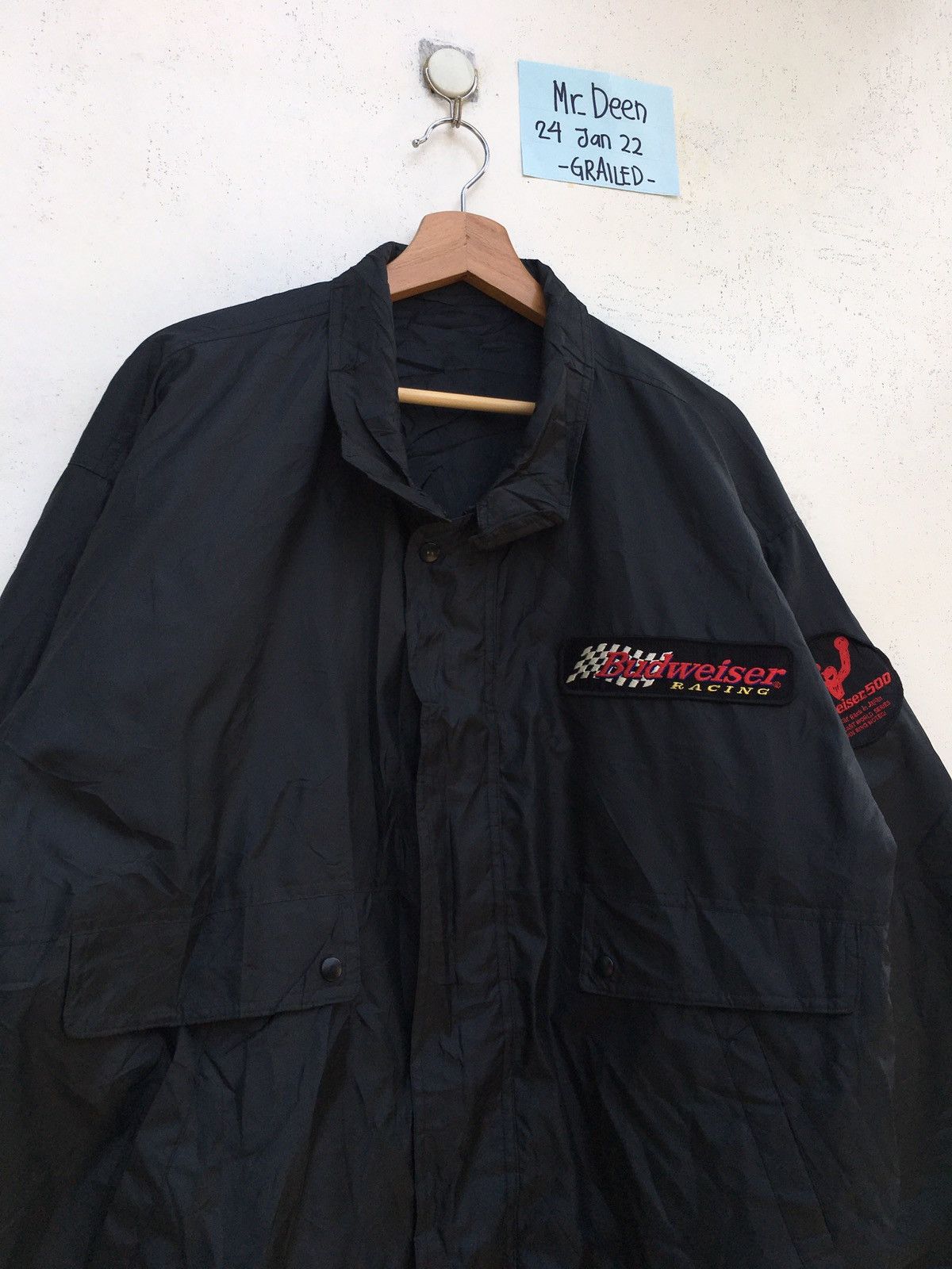Budweiser Vintage 98 Budweiser Indy Car Race Jacket Size US L / EU 52-54 / 3 - 6 Thumbnail