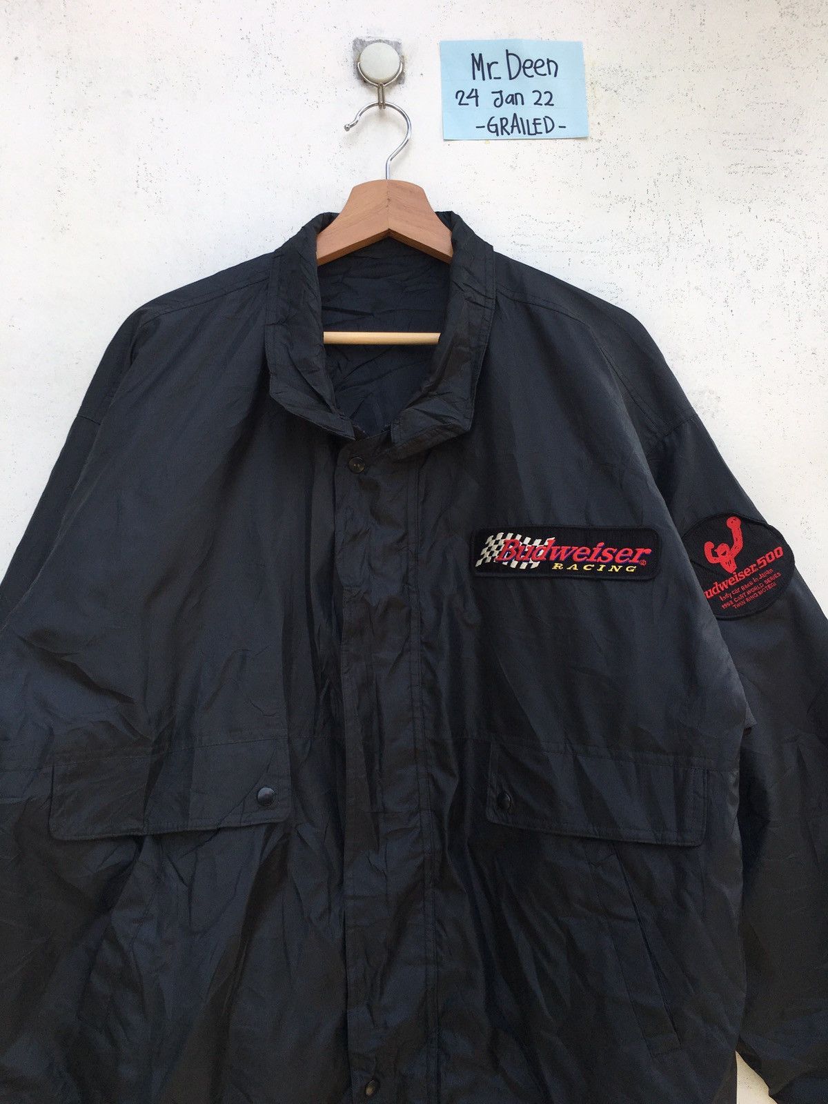 Budweiser Vintage 98 Budweiser Indy Car Race Jacket Size US L / EU 52-54 / 3 - 5 Thumbnail