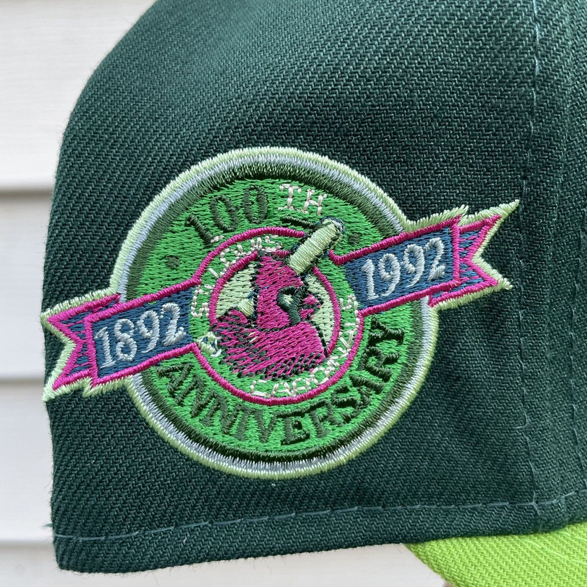 MLB × MyFitteds × New Era New Era x My Fitteds St. louis Cardinals 7 3/8 Wings Of Fire Size ONE SIZE - 2 Thumbnail