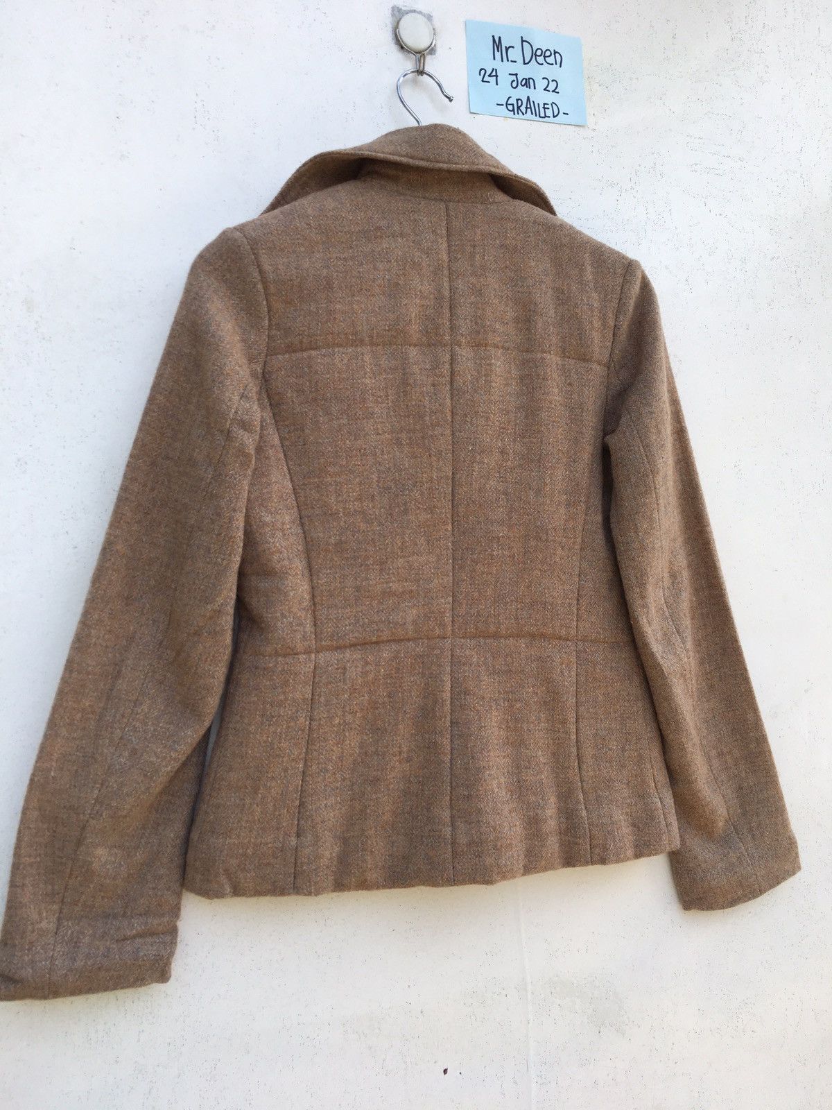45rpm Rare Vintage 90s 45rpm Japanese Brand Wool Women Blazer Size US S / EU 44-46 / 1 - 14 Thumbnail