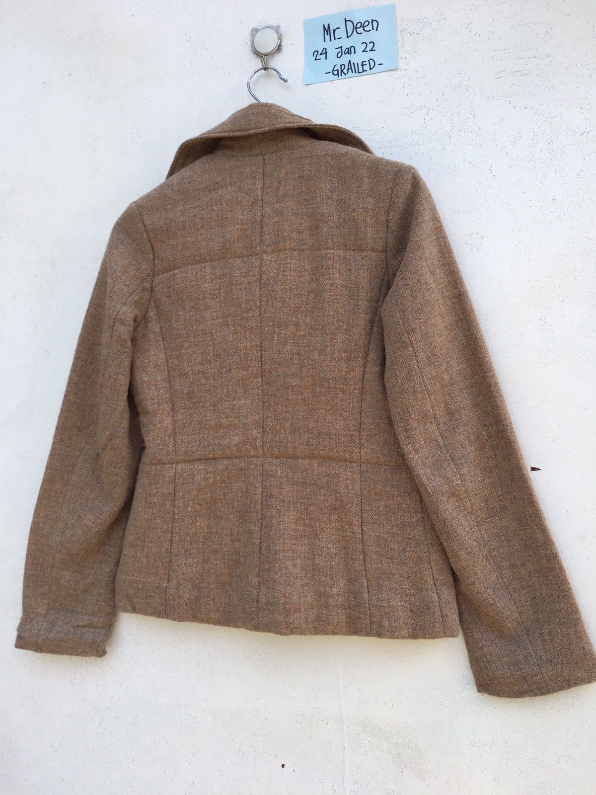 45rpm Rare Vintage 90s 45rpm Japanese Brand Wool Women Blazer Size US S / EU 44-46 / 1 - 15 Thumbnail