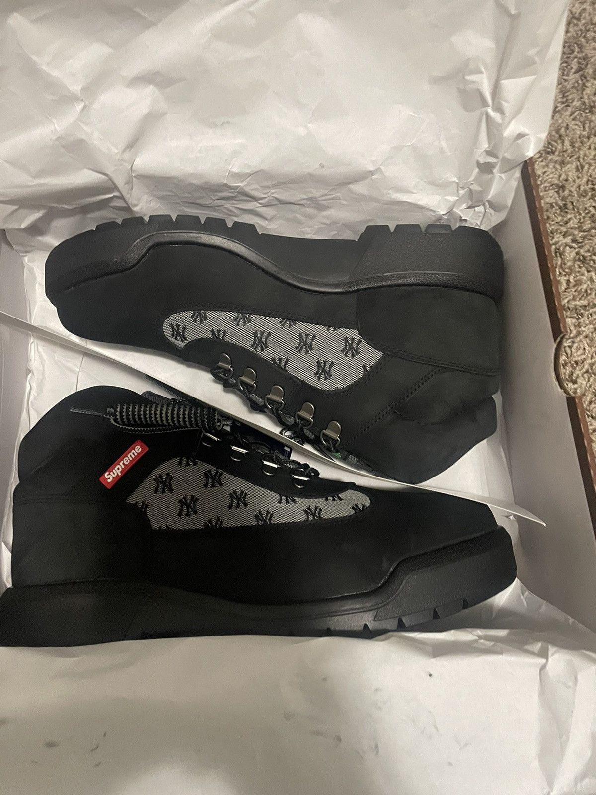 New York Yankees × Supreme × Timberland Supreme x Timberland Field Boot ...