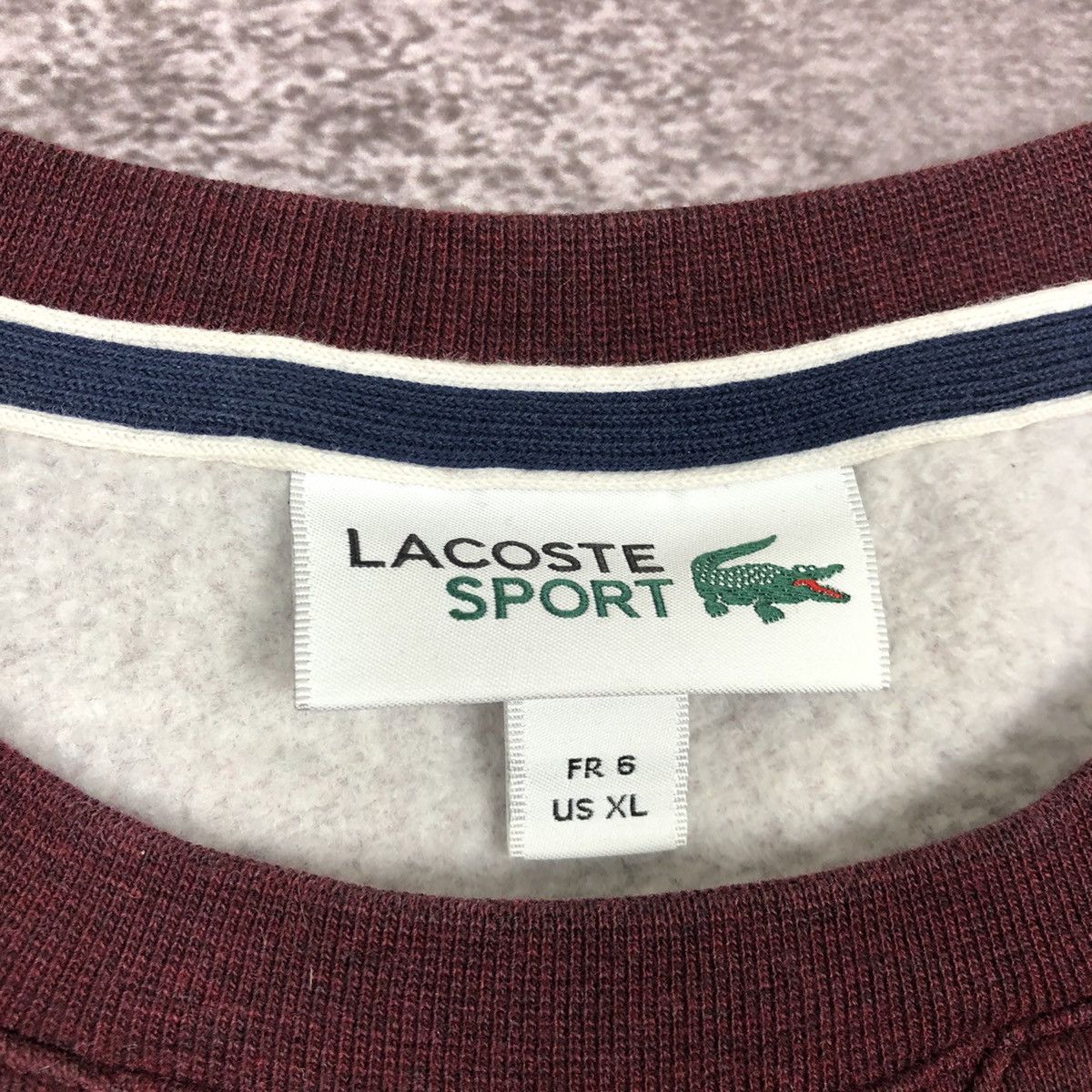 Lacoste Lacoste Sport Sweatshirt Luxury Logo Men’s Burgundy Size US L / EU 52-54 / 3 - 8 Thumbnail