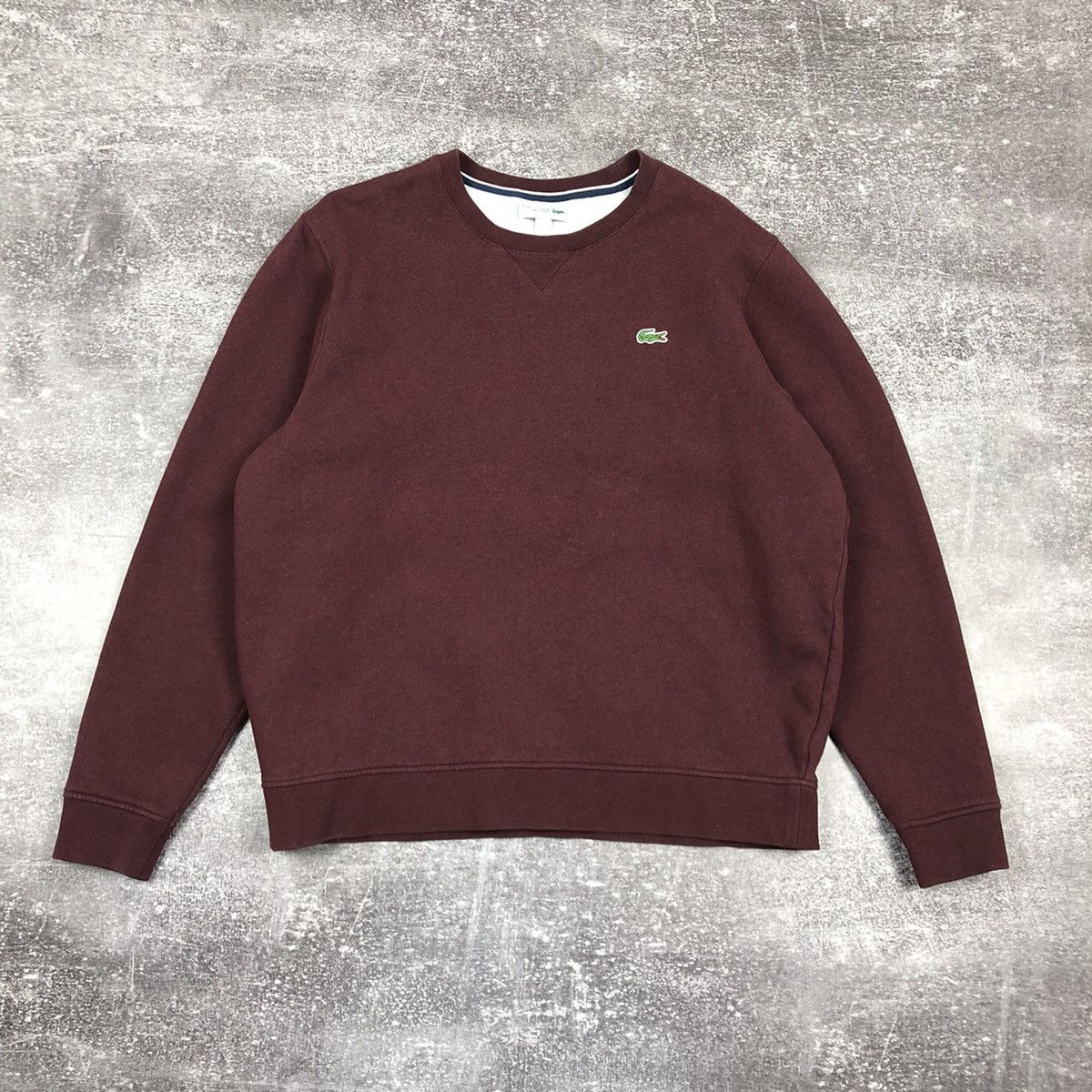 Lacoste Lacoste Sport Sweatshirt Luxury Logo Men’s Burgundy Size US L / EU 52-54 / 3 - 1 Thumbnail