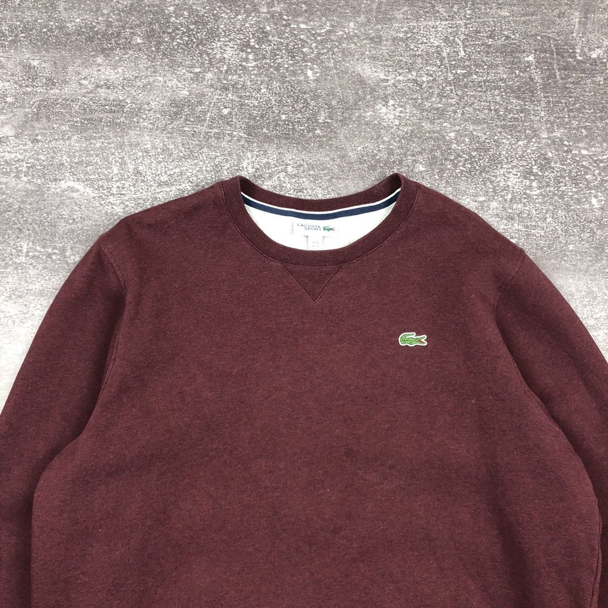 Lacoste Lacoste Sport Sweatshirt Luxury Logo Men’s Burgundy Size US L / EU 52-54 / 3 - 2 Thumbnail