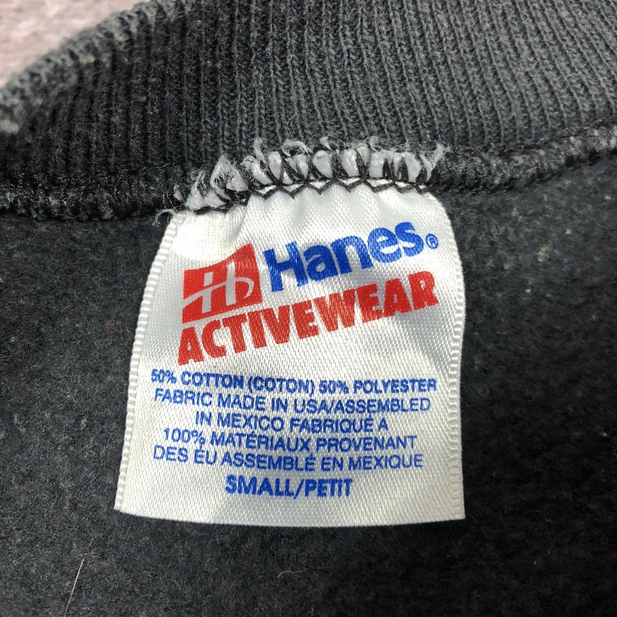 Hanes Vintage 90s Hanes Fire Fighters Blackbird International USA Size US S / EU 44-46 / 1 - 8 Thumbnail