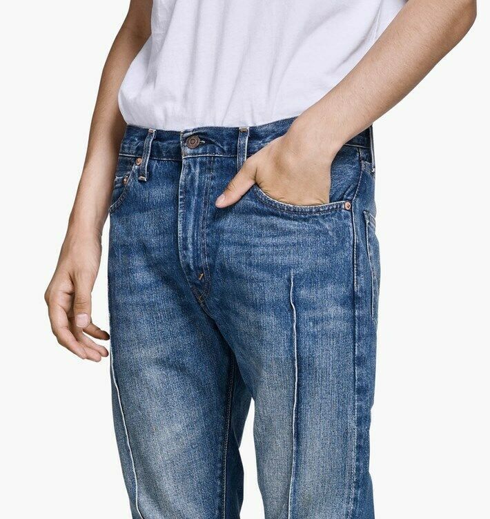 Levi's Vintage Clothing Selvedge 505-0217 Big E (1967) Size US 34 / EU 50 - 2 Thumbnail