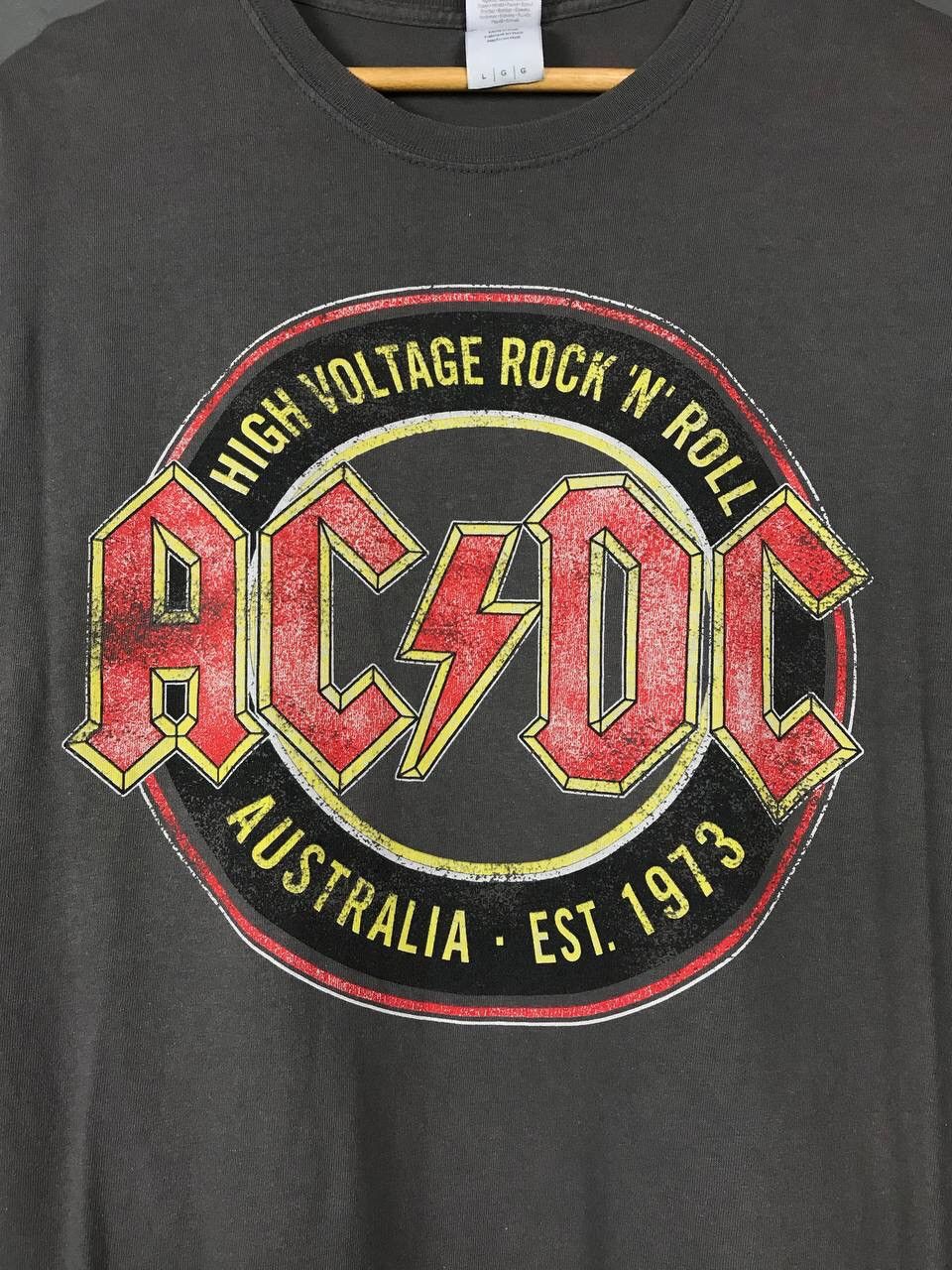 AC/DC × Band Tees AC/DC vintage rock band tee Size US L / EU 52-54 / 3 - 3 Thumbnail