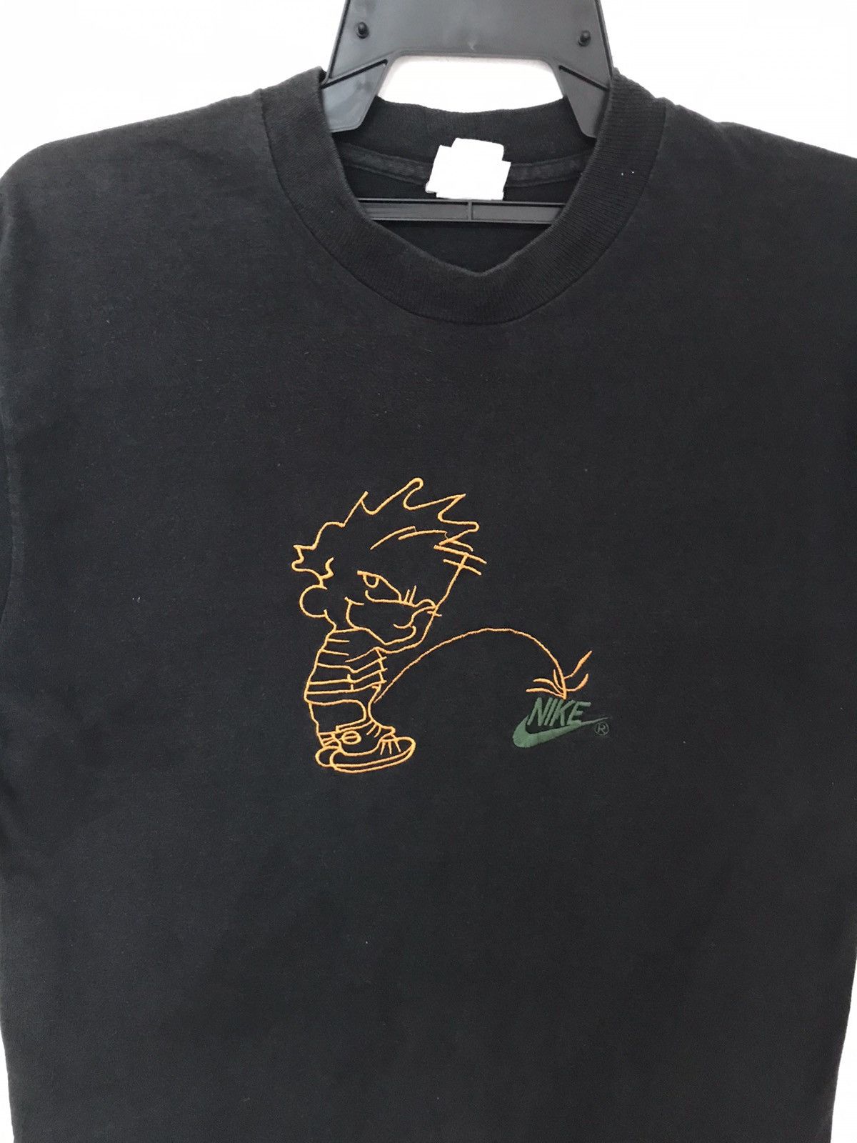 Vintage Nike Calvin Peeing 90's T-shirts