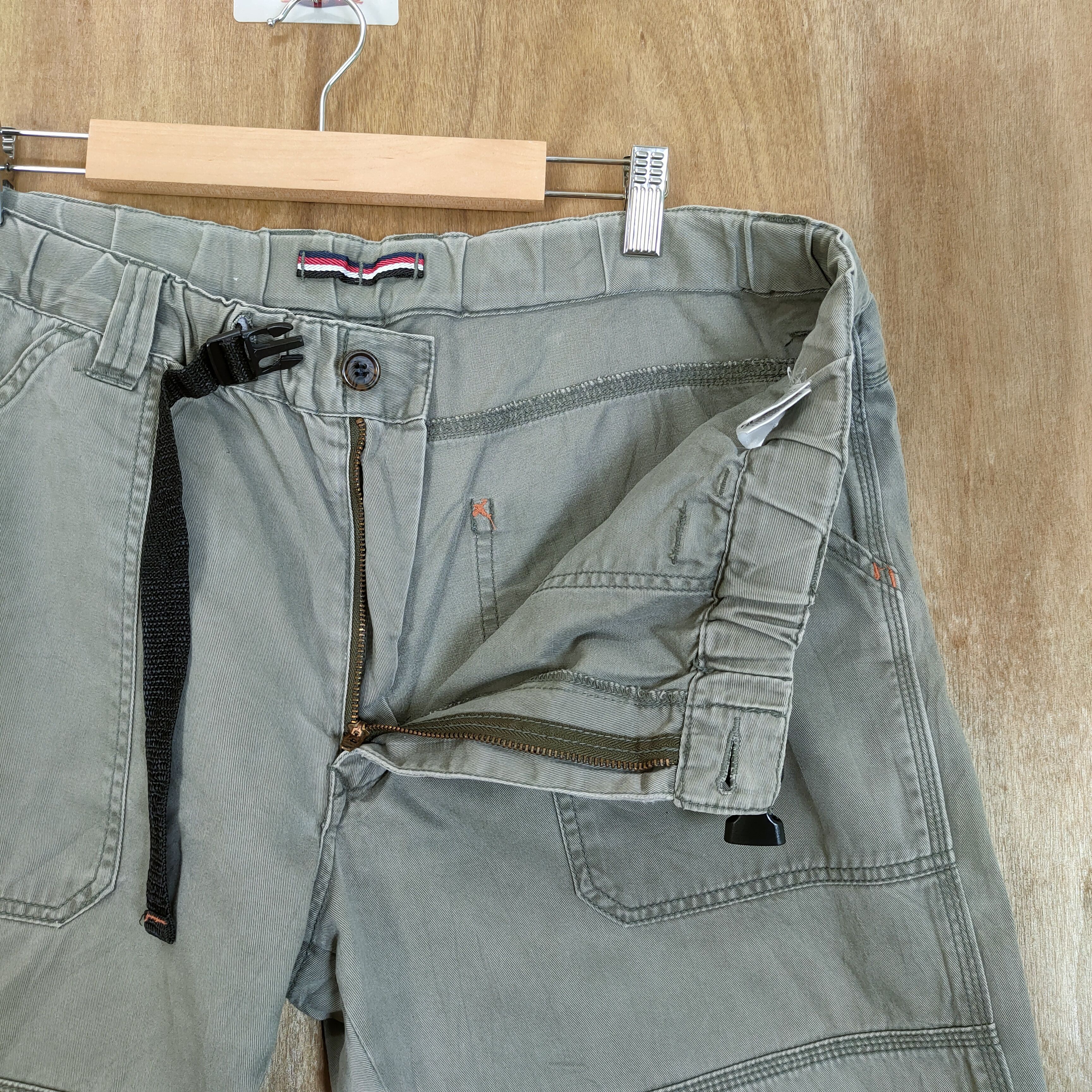 Japanese Brand × Vintage JAPANESE VINTAGE FADED CARGO PANTS Size US 30 / EU 46 - 5 Thumbnail