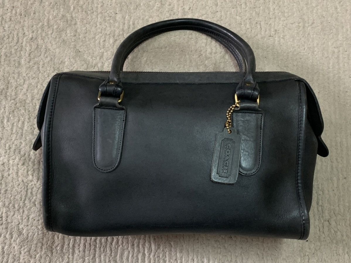 Coach doctors bag black sale