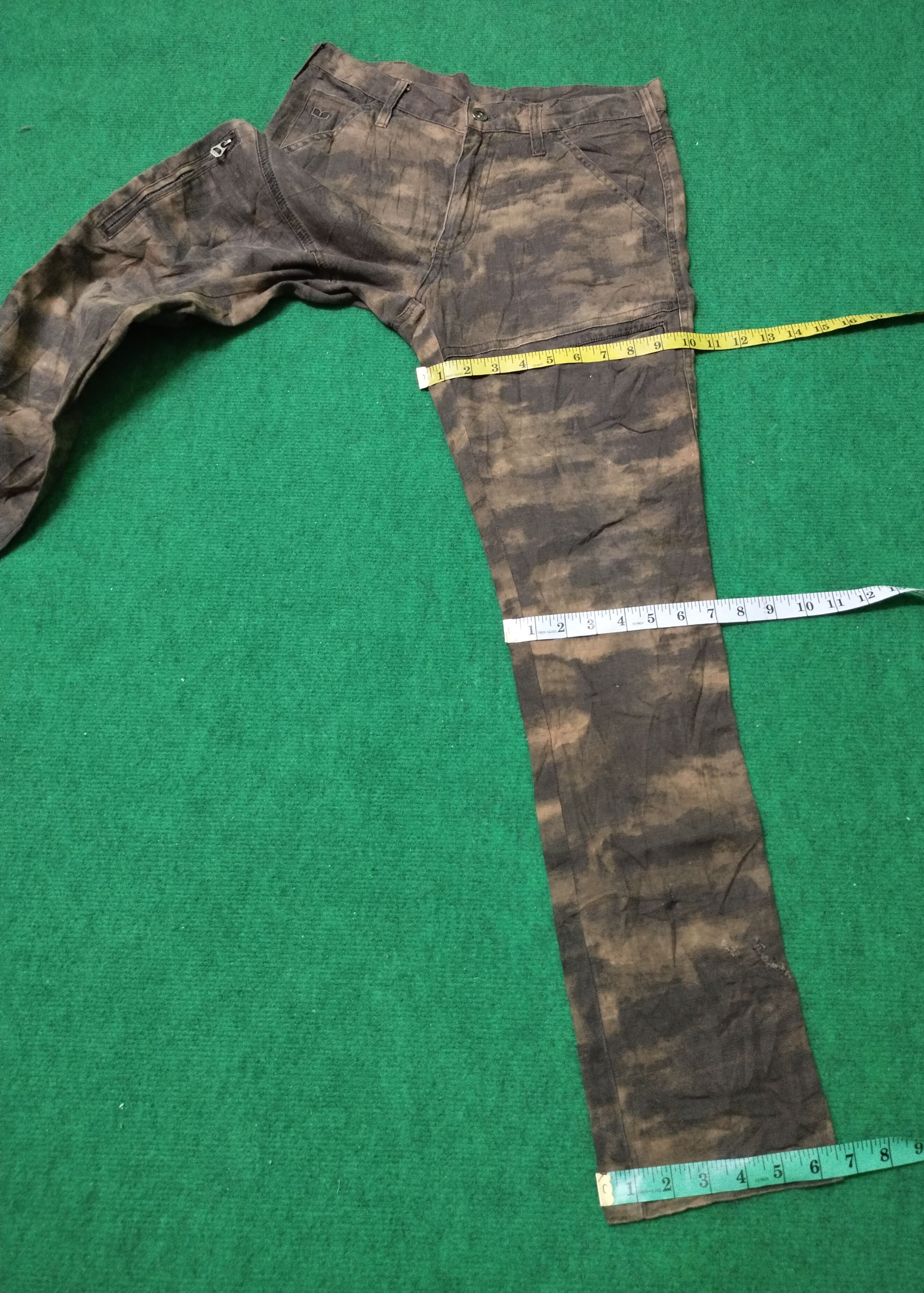 If Six Was Nine × Japanese Brand D. Grow DG107 Jeans Pant Camo Design Size US 30 / EU 46 - 11 Thumbnail