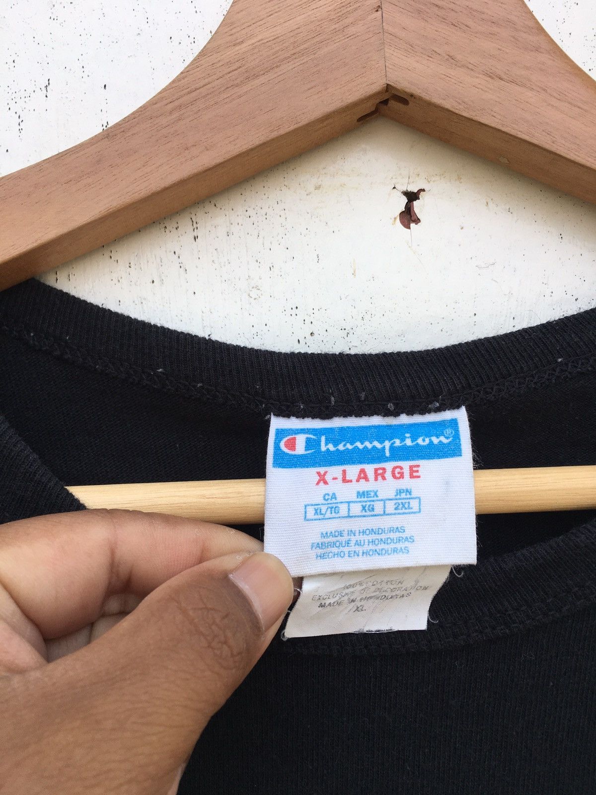 Champion Vintage Champion Spellout Logo Longsleeve Shirt Size US L / EU 52-54 / 3 - 6 Thumbnail
