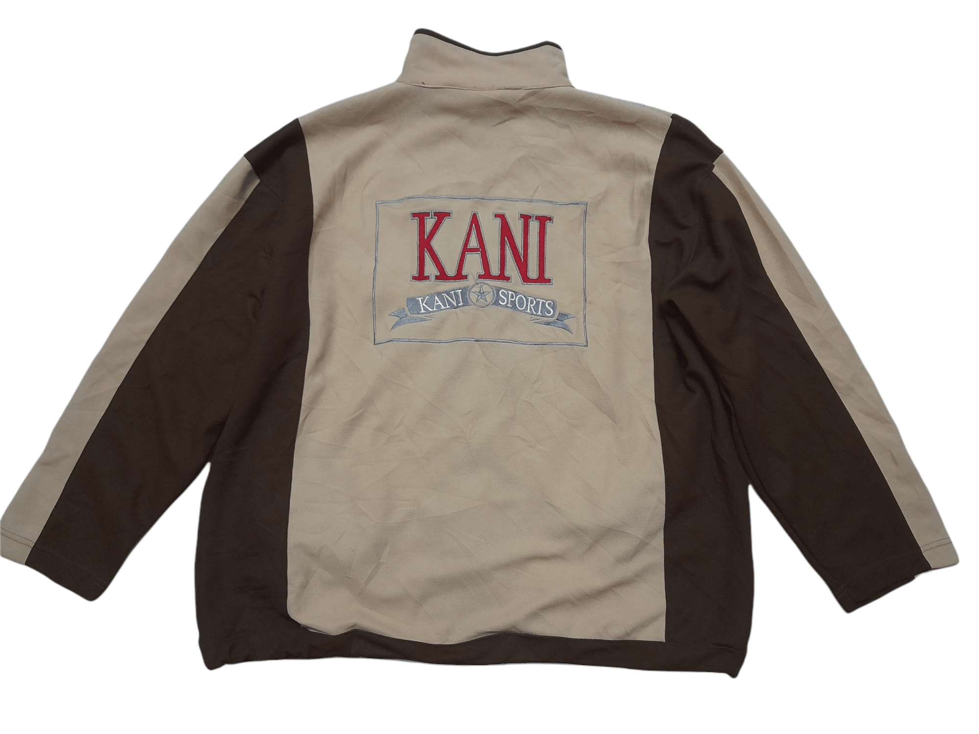 Karl Kani × Vintage 90s KARL KANI SPORT JOGGER JACKET OVERSIZED (D697) Size US L / EU 52-54 / 3 - 1 Thumbnail