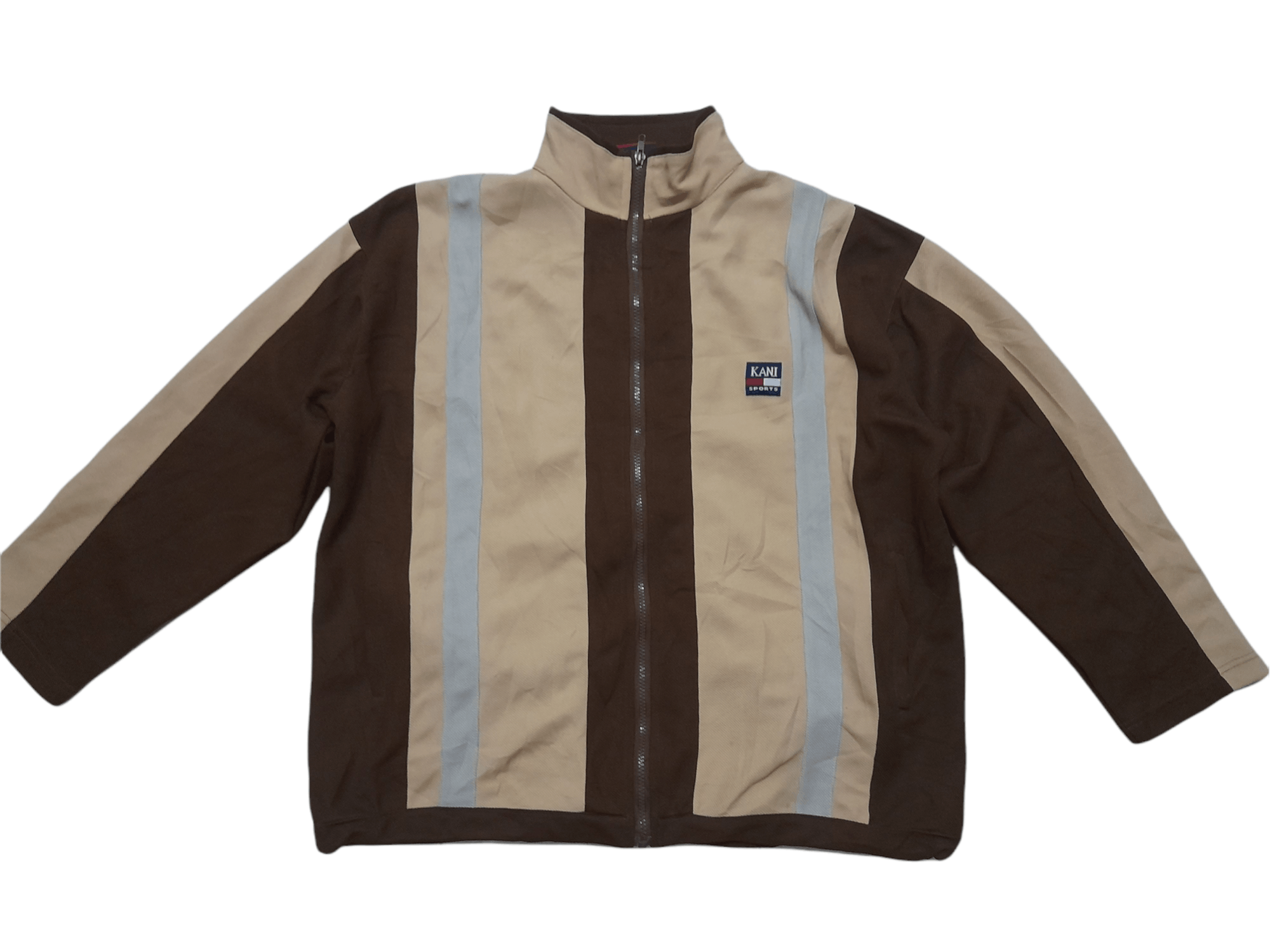 Karl Kani × Vintage 90s KARL KANI SPORT JOGGER JACKET OVERSIZED (D697) Size US L / EU 52-54 / 3 - 3 Thumbnail