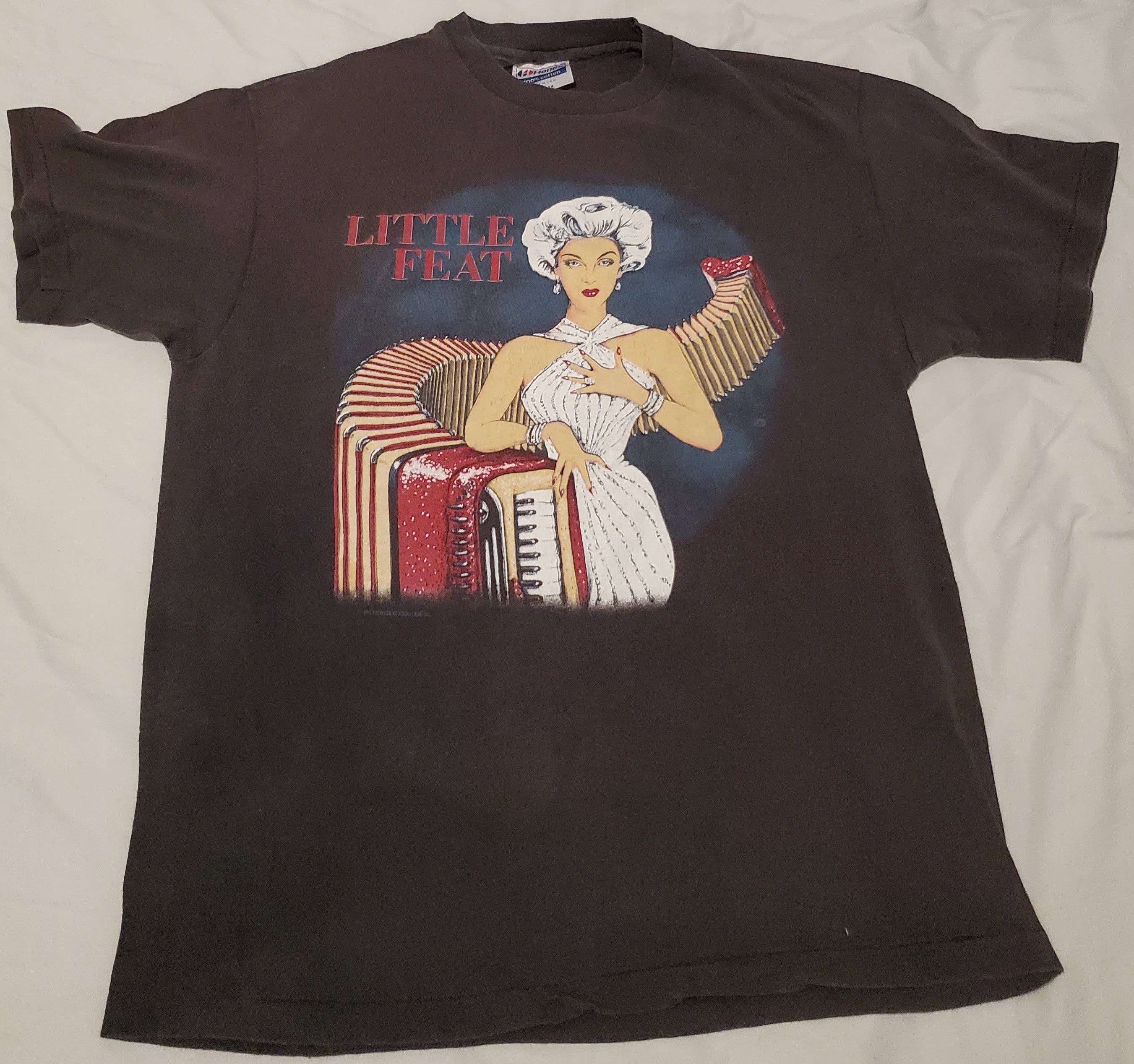 Band Tees × Vintage Vintage Little Feat Band 1988 Concert Warner Theatre DC Size US L / EU 52-54 / 3 - 1 Thumbnail