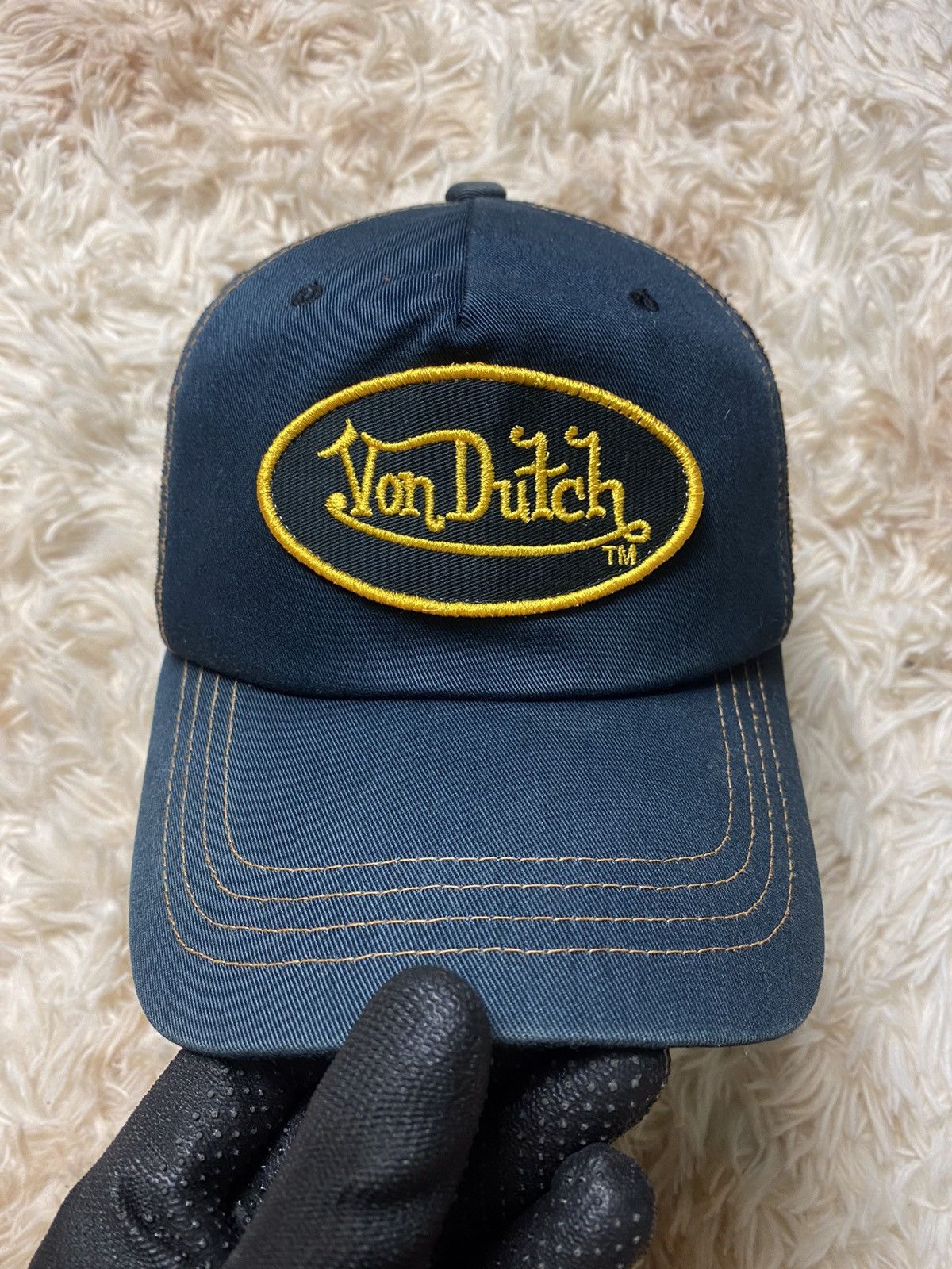 Von Dutch Berretto uomo e donna GLITTER, berretto Trucker