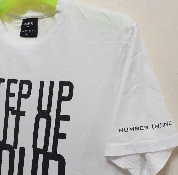 Number (N)ine Number nine x marlboro tee very big logo Size US M / EU 48-50 / 2 - 2 Thumbnail