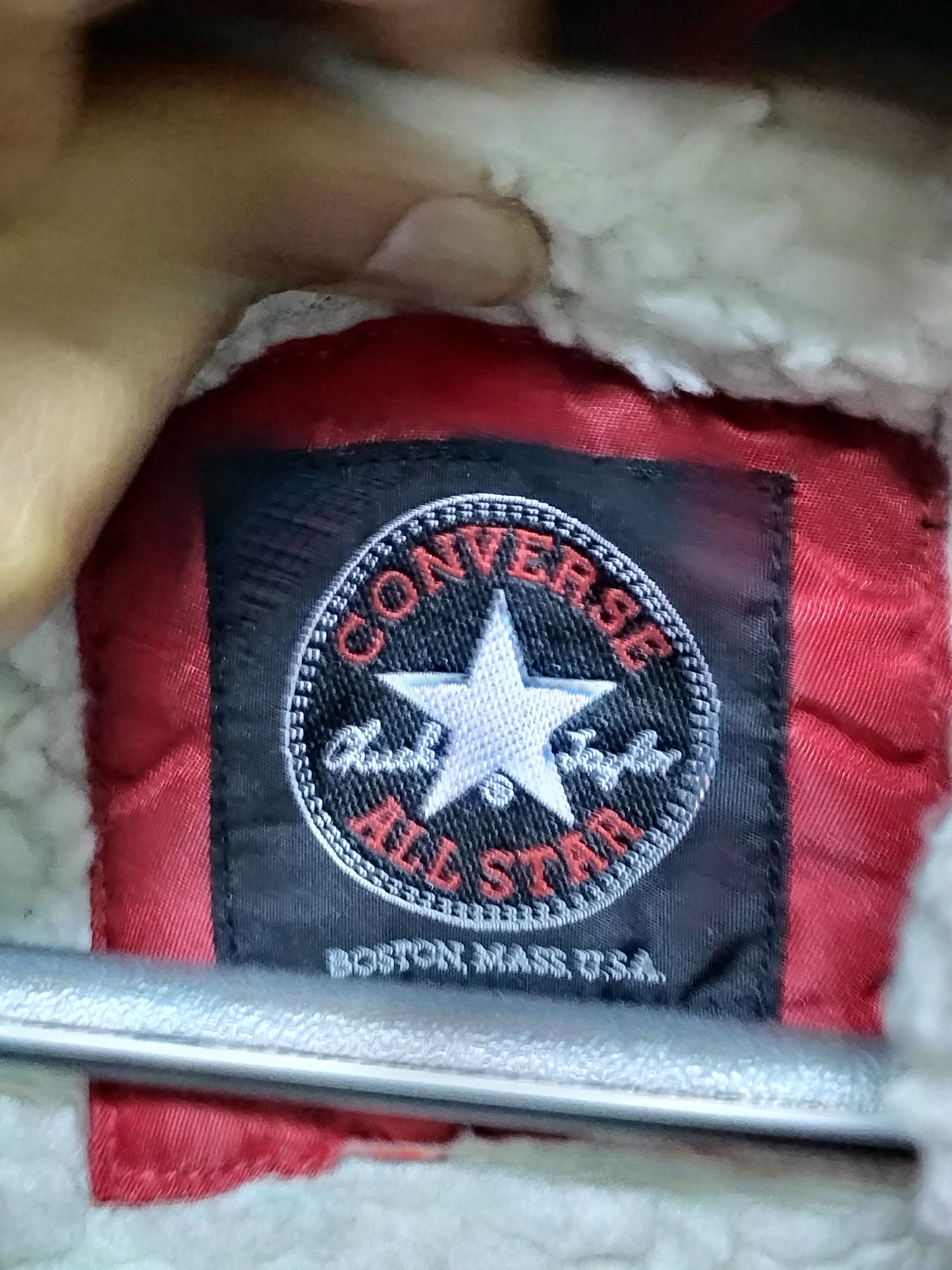 Converse Vintage Converse Boston Mass USA Sherpa Pro Sport Player Size US XL / EU 56 / 4 - 6 Thumbnail