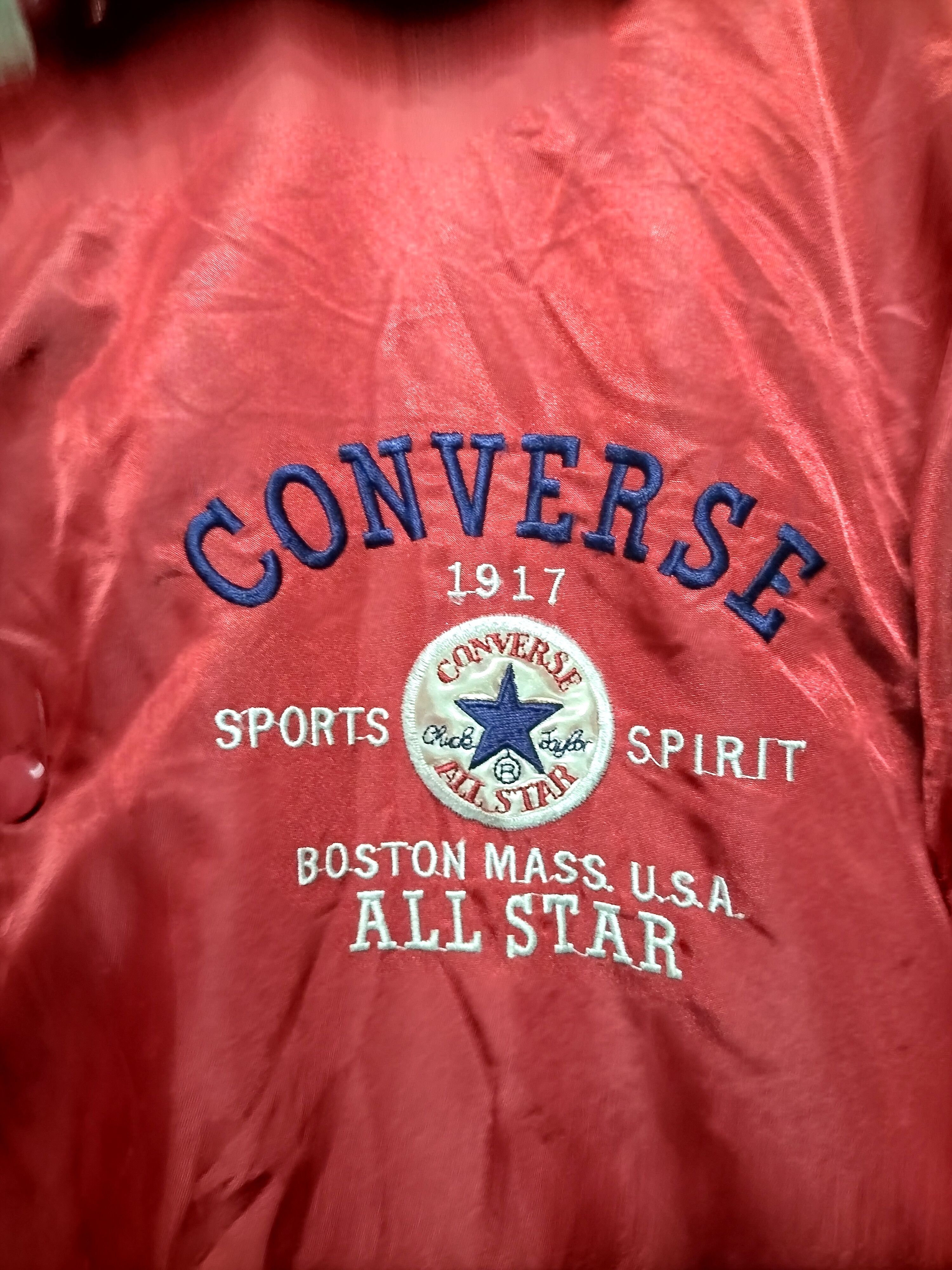 Converse Vintage Converse Boston Mass USA Sherpa Pro Sport Player Size US XL / EU 56 / 4 - 10 Thumbnail