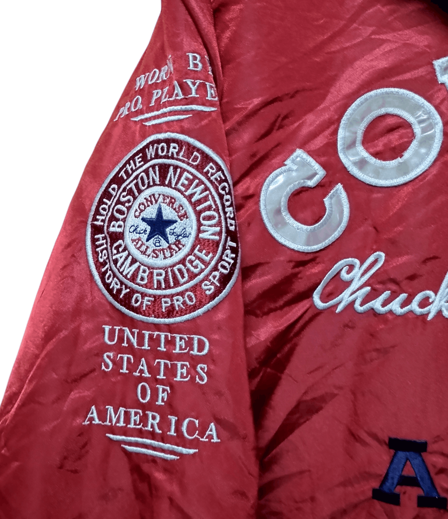 Converse Vintage Converse Boston Mass USA Sherpa Pro Sport Player Size US XL / EU 56 / 4 - 12 Thumbnail