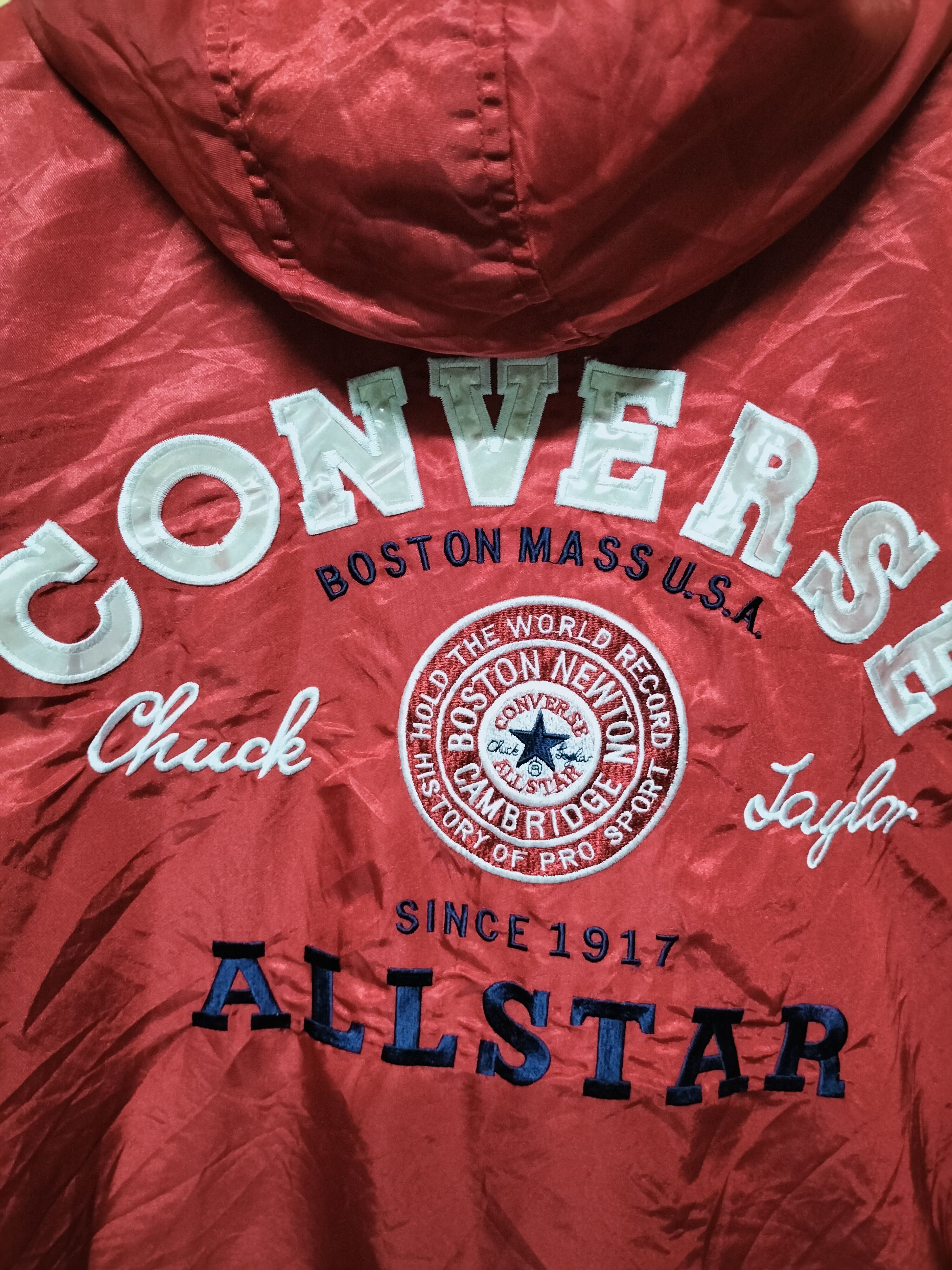 Converse Vintage Converse Boston Mass USA Sherpa Pro Sport Player Size US XL / EU 56 / 4 - 14 Thumbnail