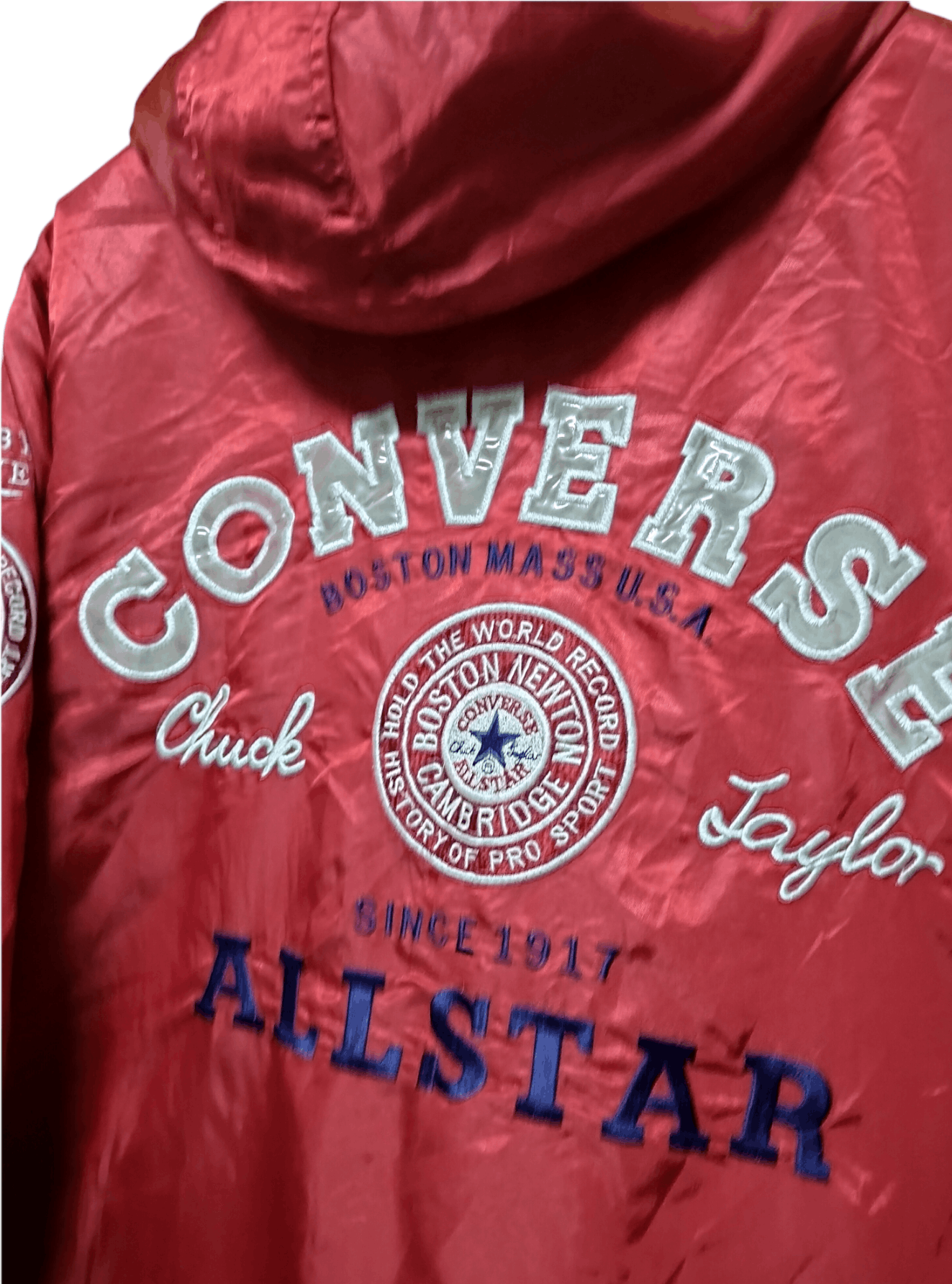 Converse Vintage Converse Boston Mass USA Sherpa Pro Sport Player Size US XL / EU 56 / 4 - 13 Thumbnail