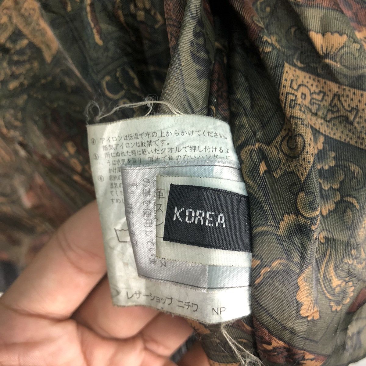 Japanese Brand × Vintage Vintage Wind Armor Leather Jacket Size US M / EU 48-50 / 2 - 15 Thumbnail