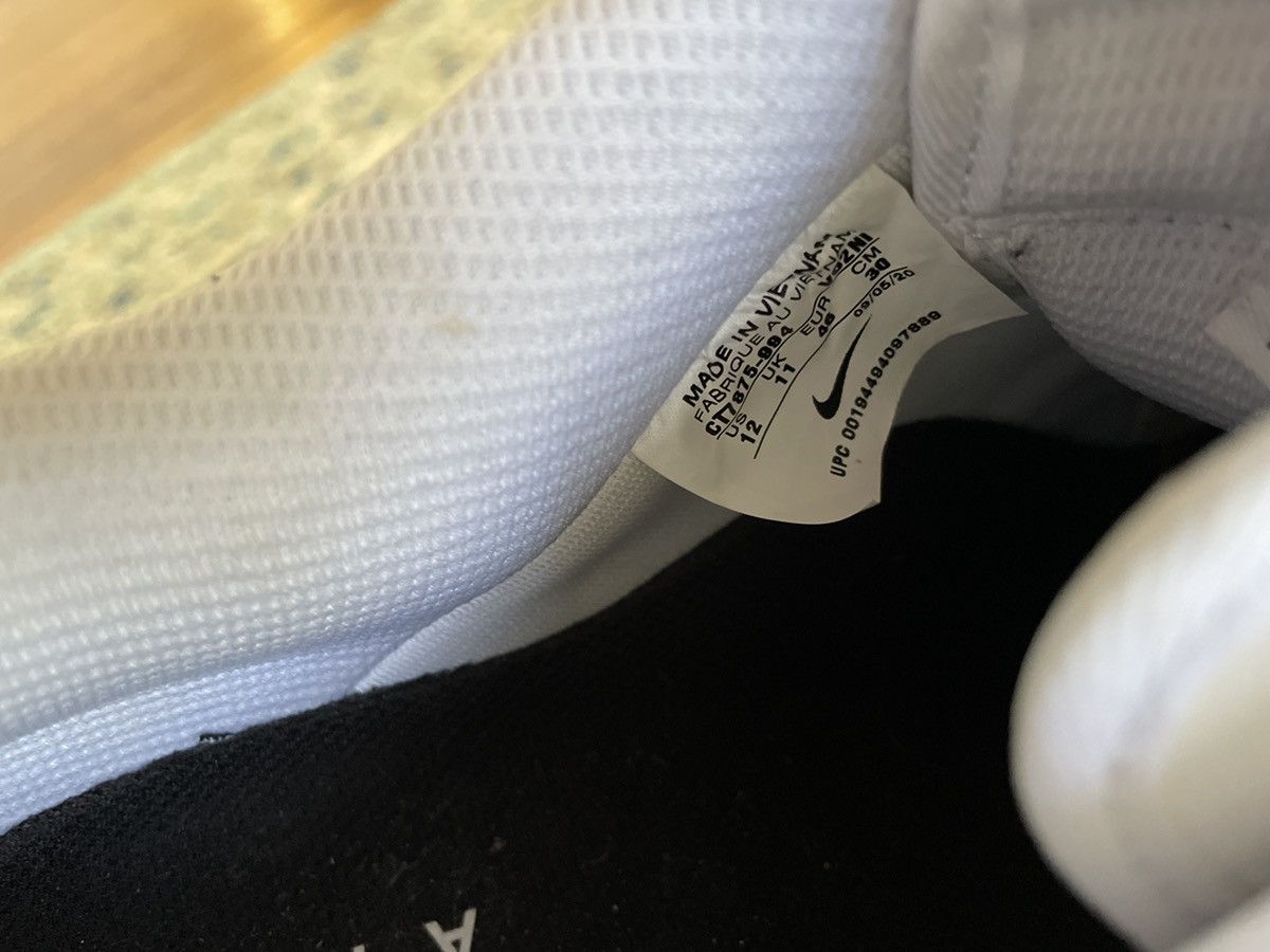 Nike Nike ID Air Force 1 grey and navy blue Size US 12 / EU 45 - 4 Thumbnail