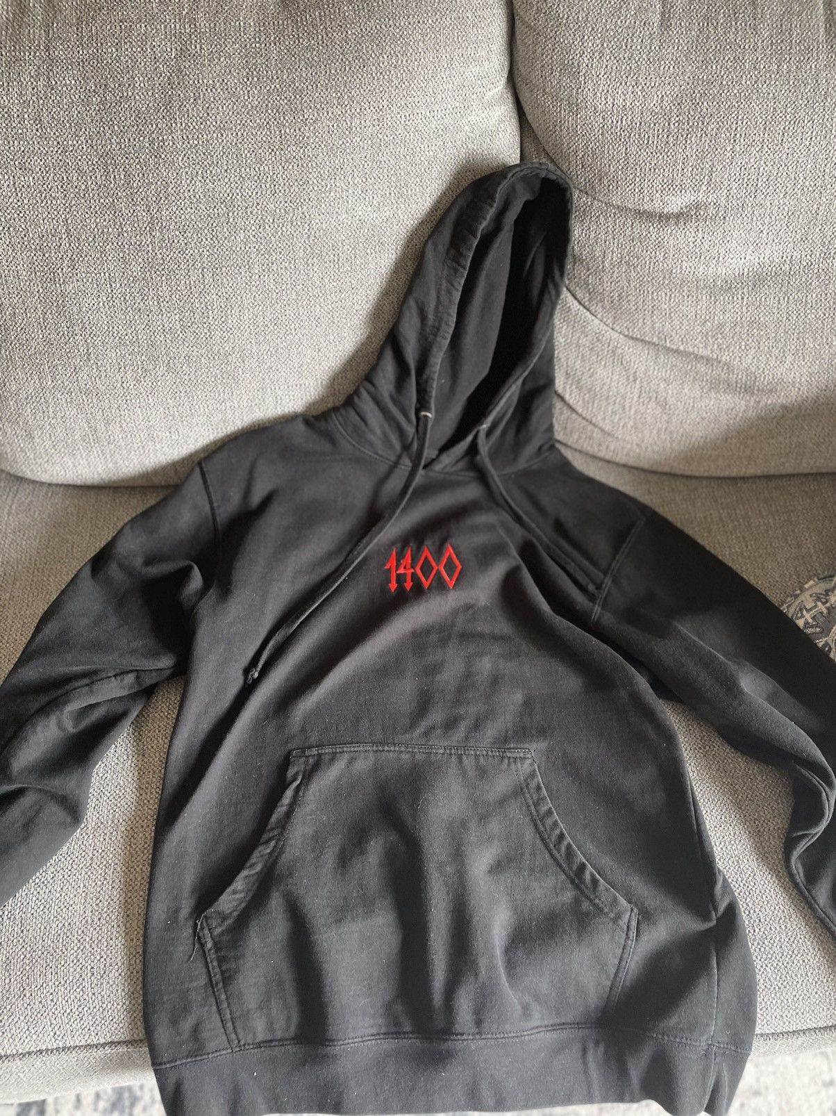 Trippie Redd 2017 Black Trippie Redd 1400 Hoodie 