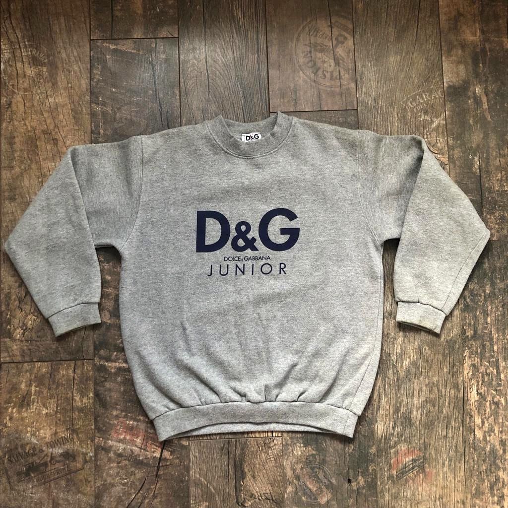 Dolce & Gabbana × Vintage Dolce & Gabbana sweatshirt big logo D&G 