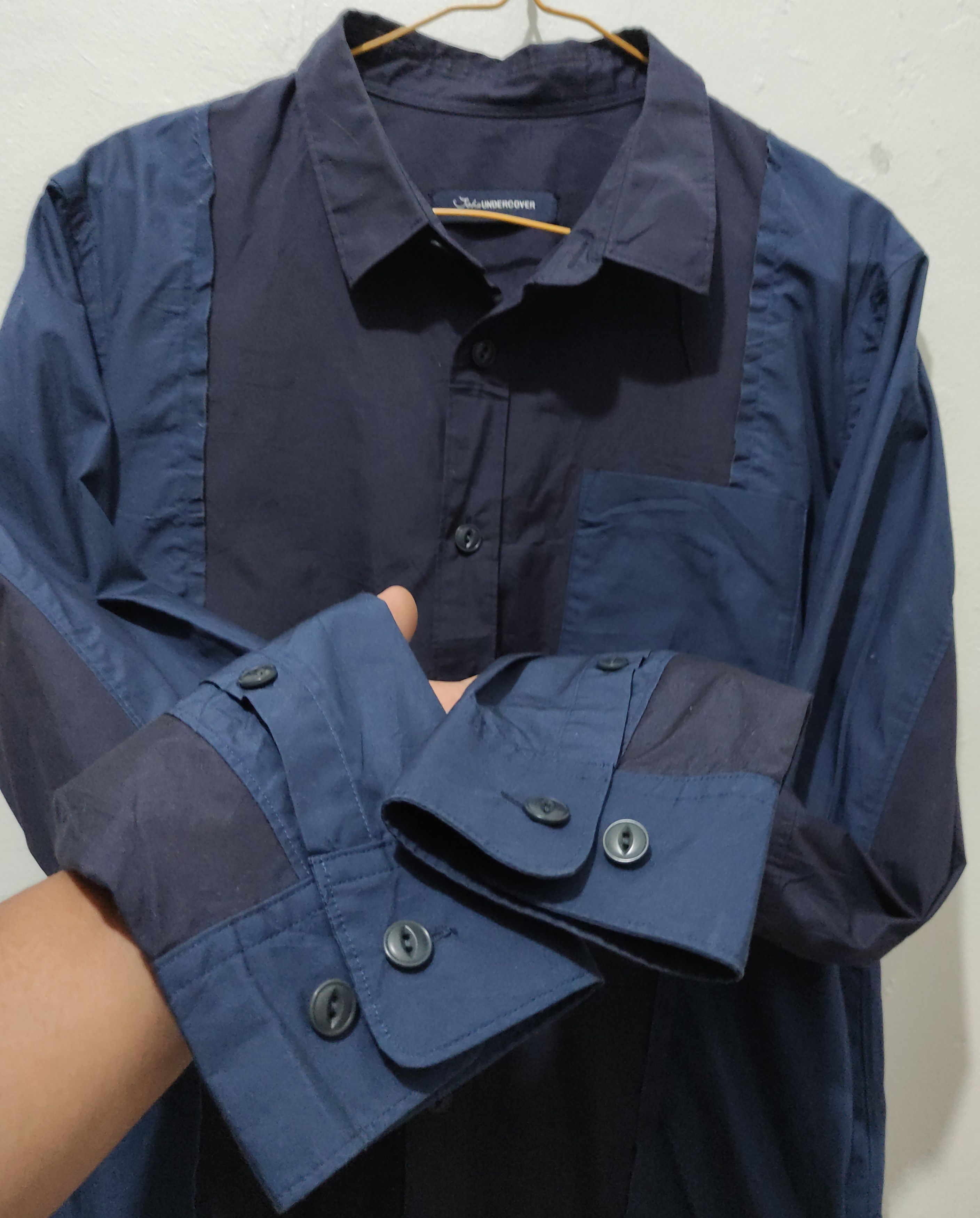 Japanese Brand × John Undercover × Undercover John undercover Patch Work Blue Navy Size US M / EU 48-50 / 2 - 10 Thumbnail
