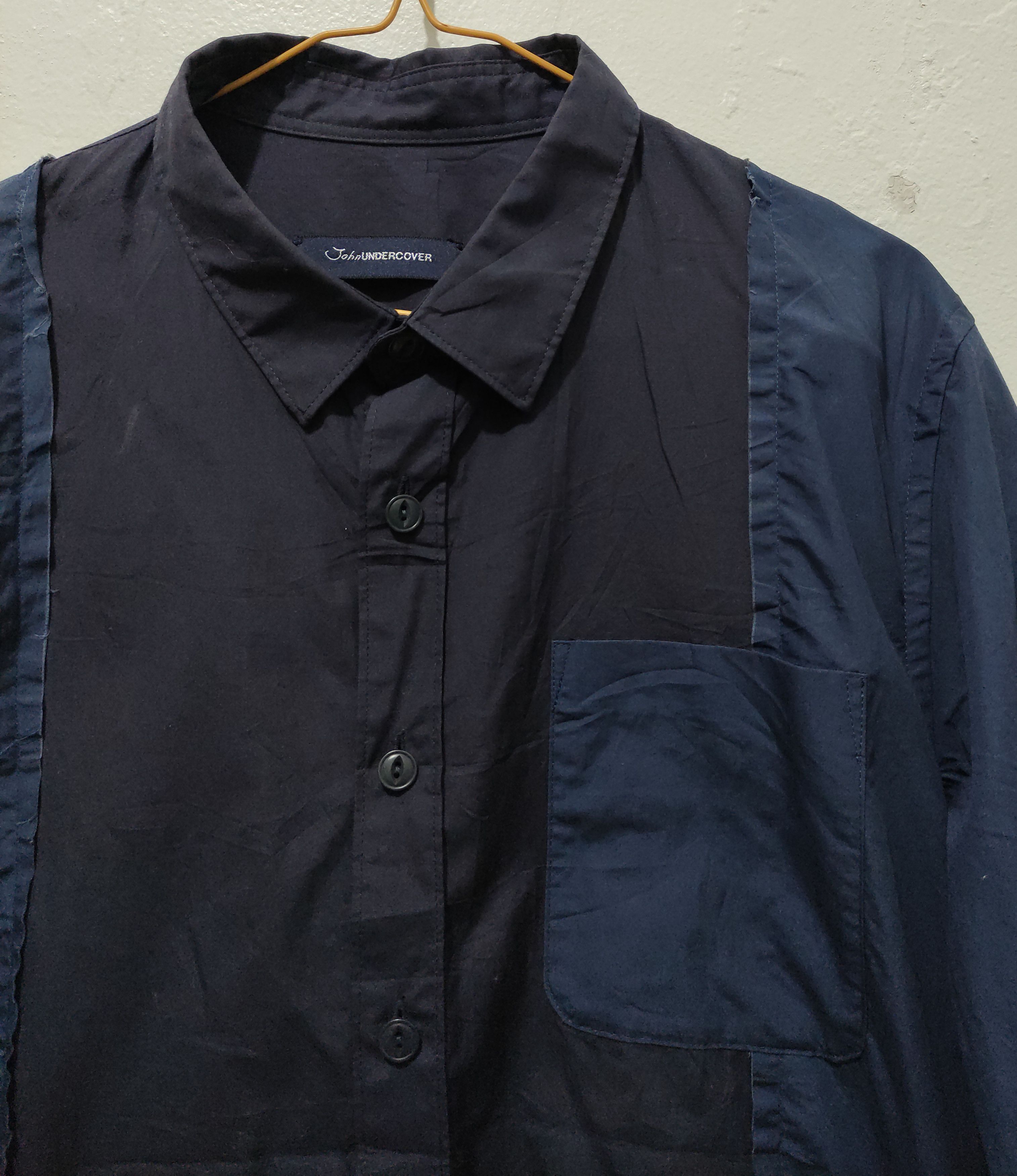 Japanese Brand × John Undercover × Undercover John undercover Patch Work Blue Navy Size US M / EU 48-50 / 2 - 12 Thumbnail