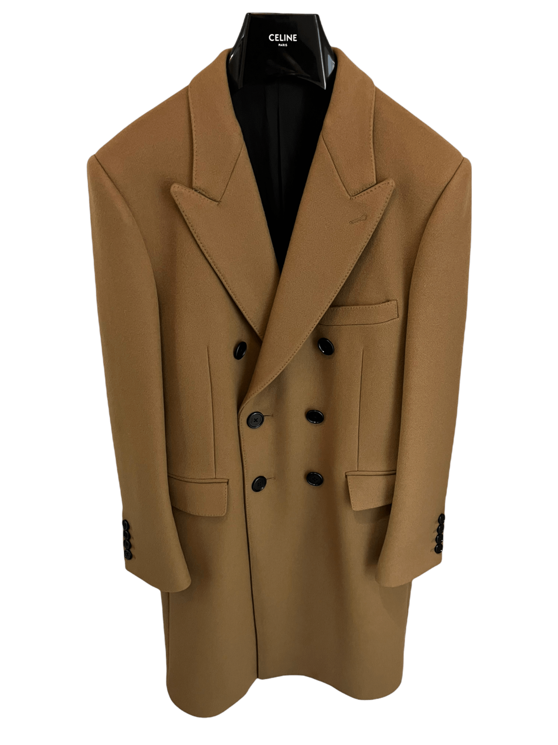 Celine Classic chesterfield Coat in Wool and Cashmere Grailed