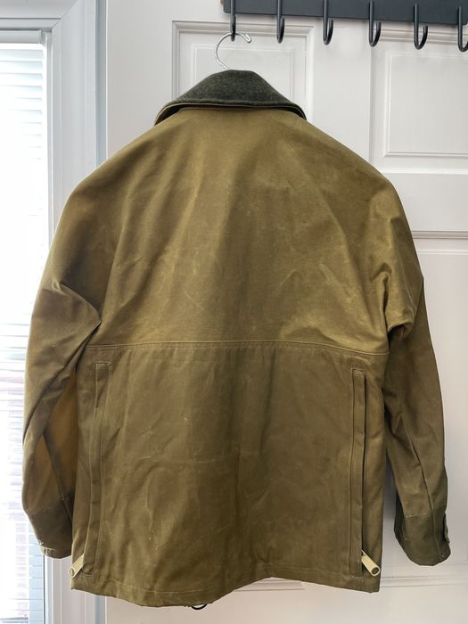 Vintage Filson Waxed Canvas Hunting Tin Cloth Jacket 