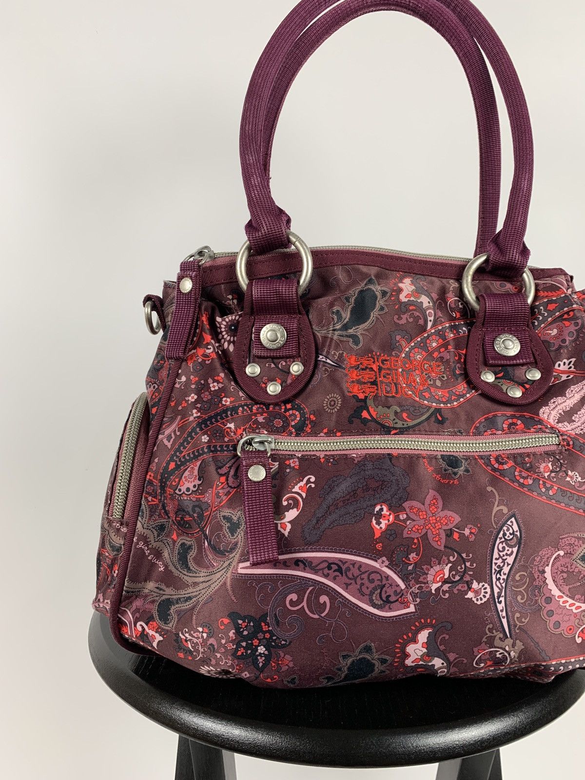 Japanese Brand George Gina&Lucy Paisley You Say London Cargo Bag Alyx Style Size ONE SIZE - 11 Thumbnail